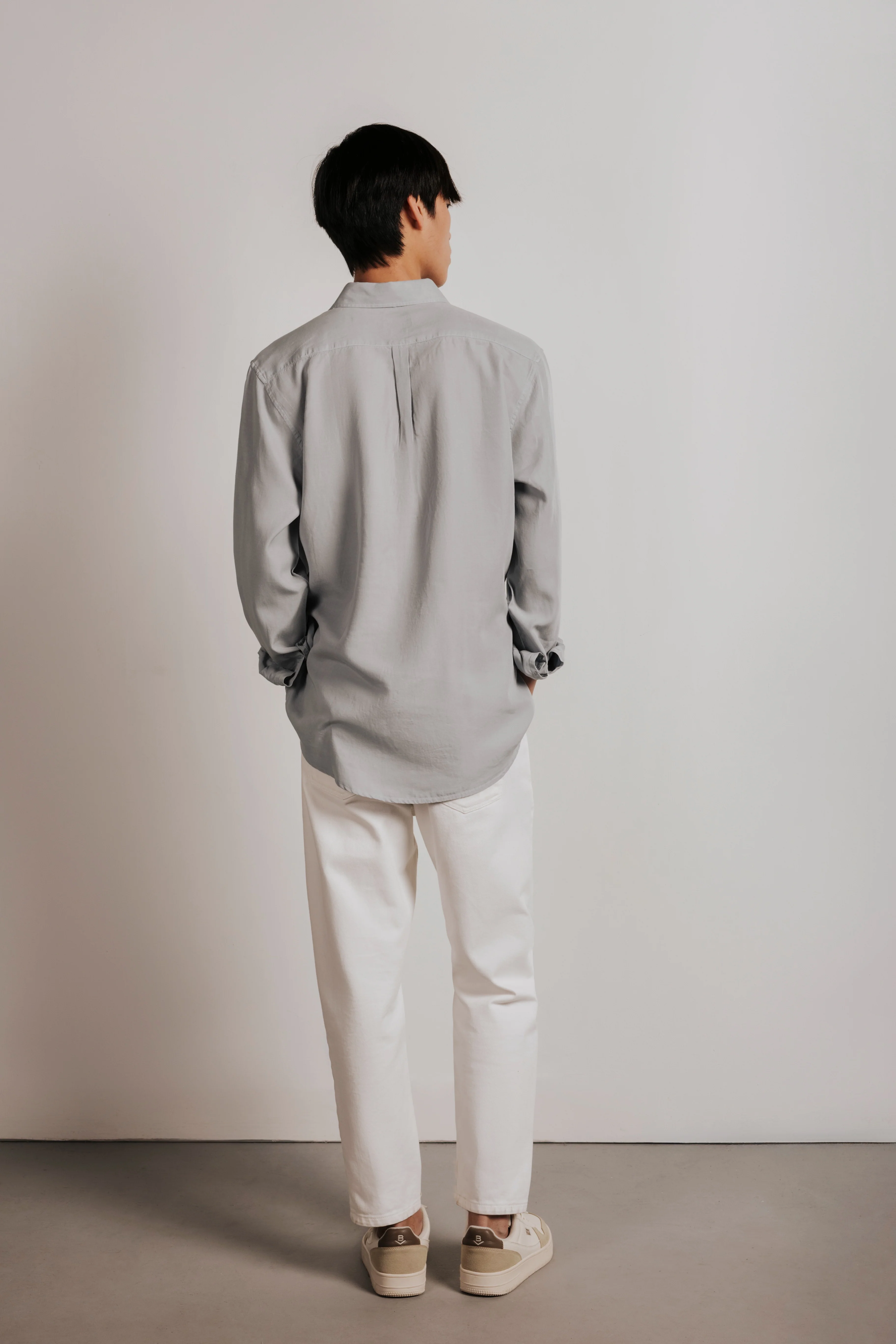 Camisa regular fit tencel polera - Image 6