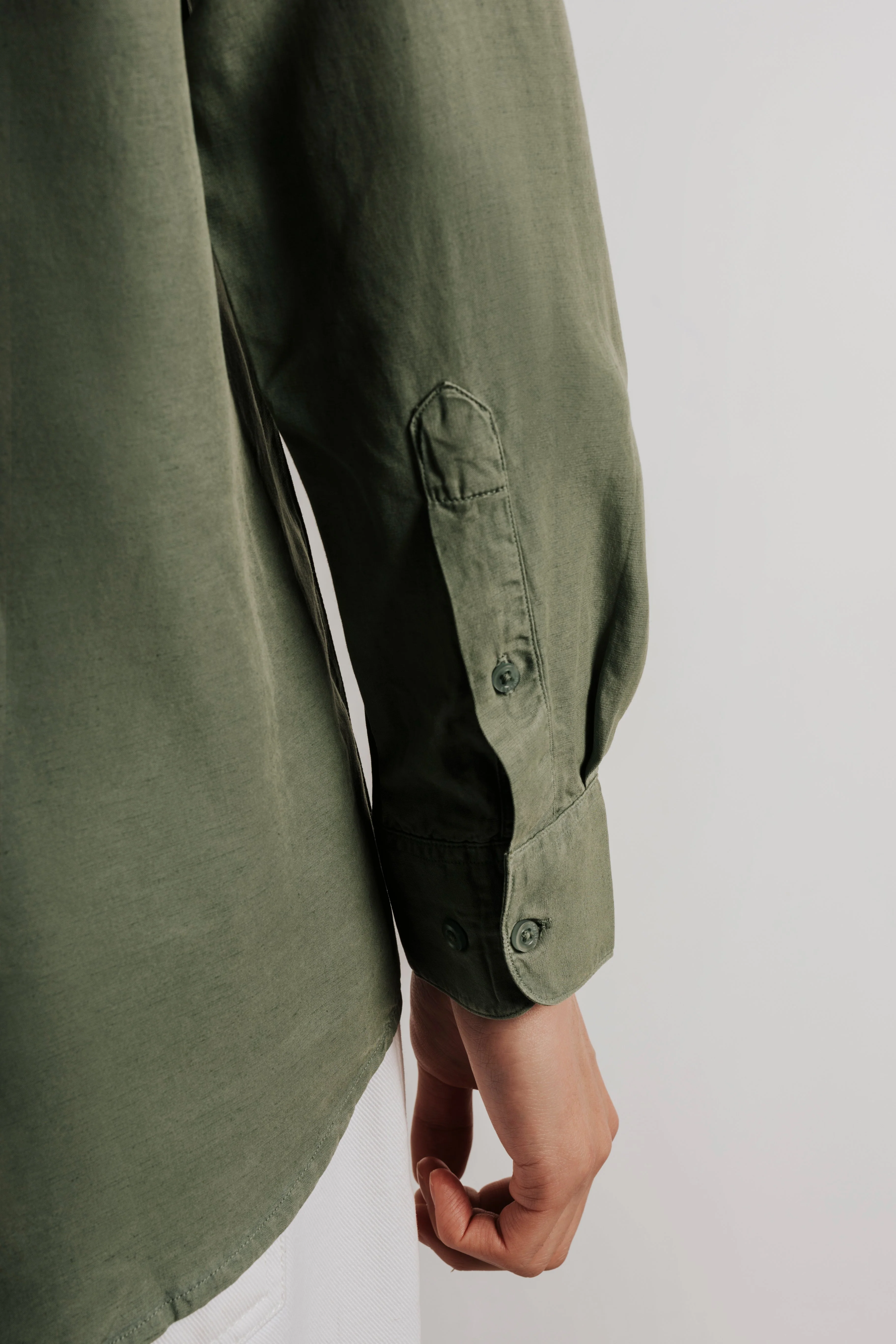 Camisa regular fit tencel polera - Image 3
