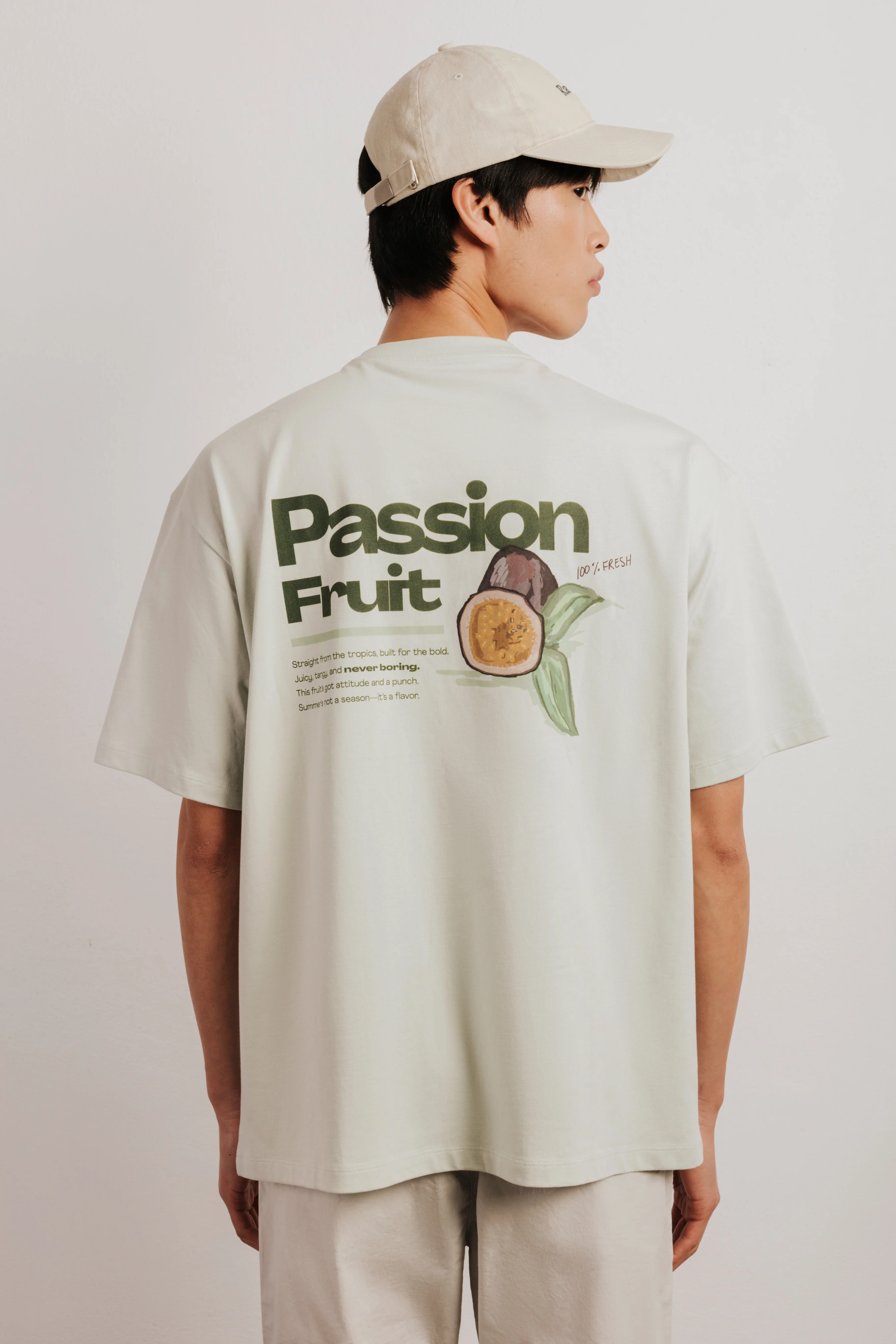 Camiseta oversize fruta