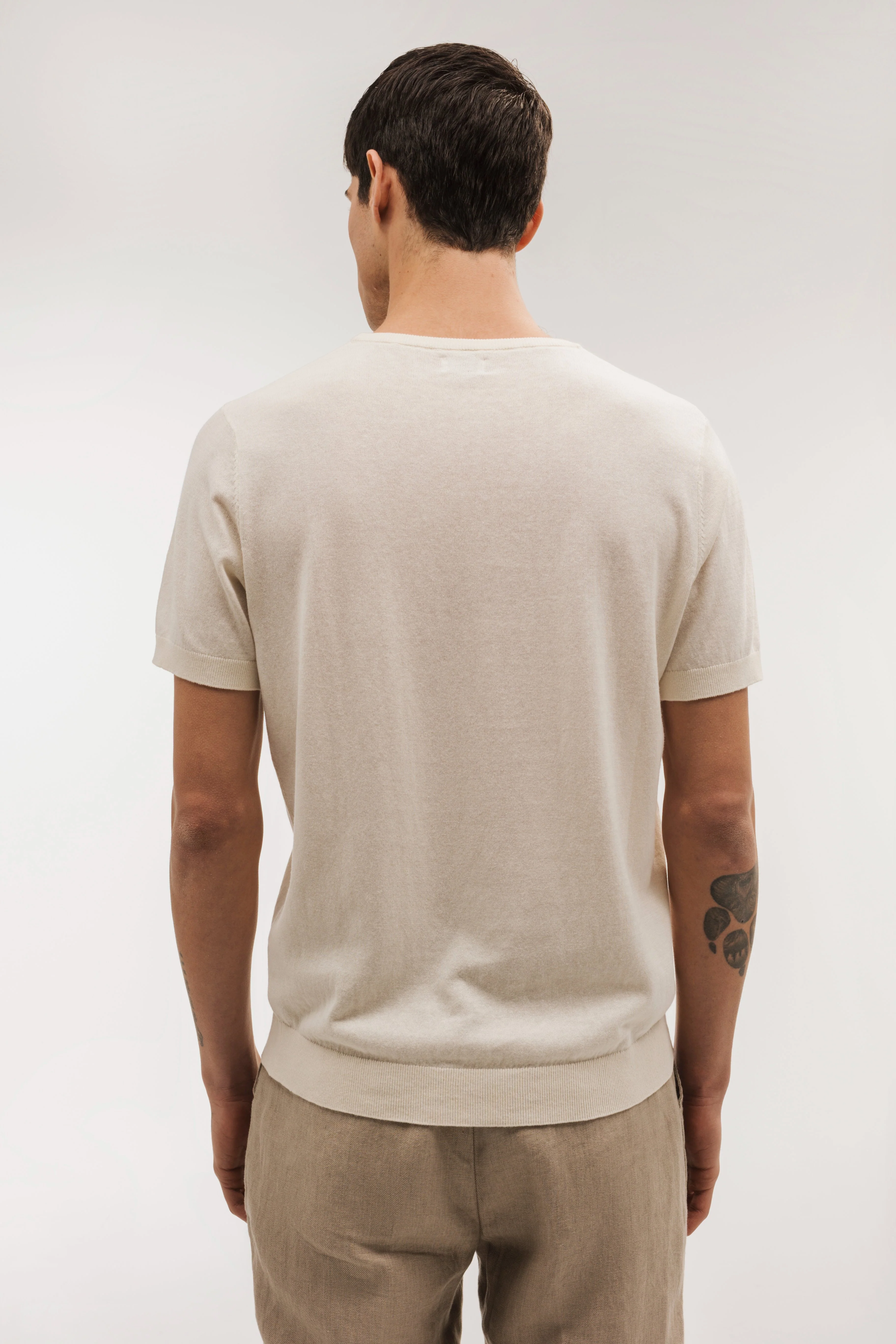 Camiseta manga corta tricot - Image 3