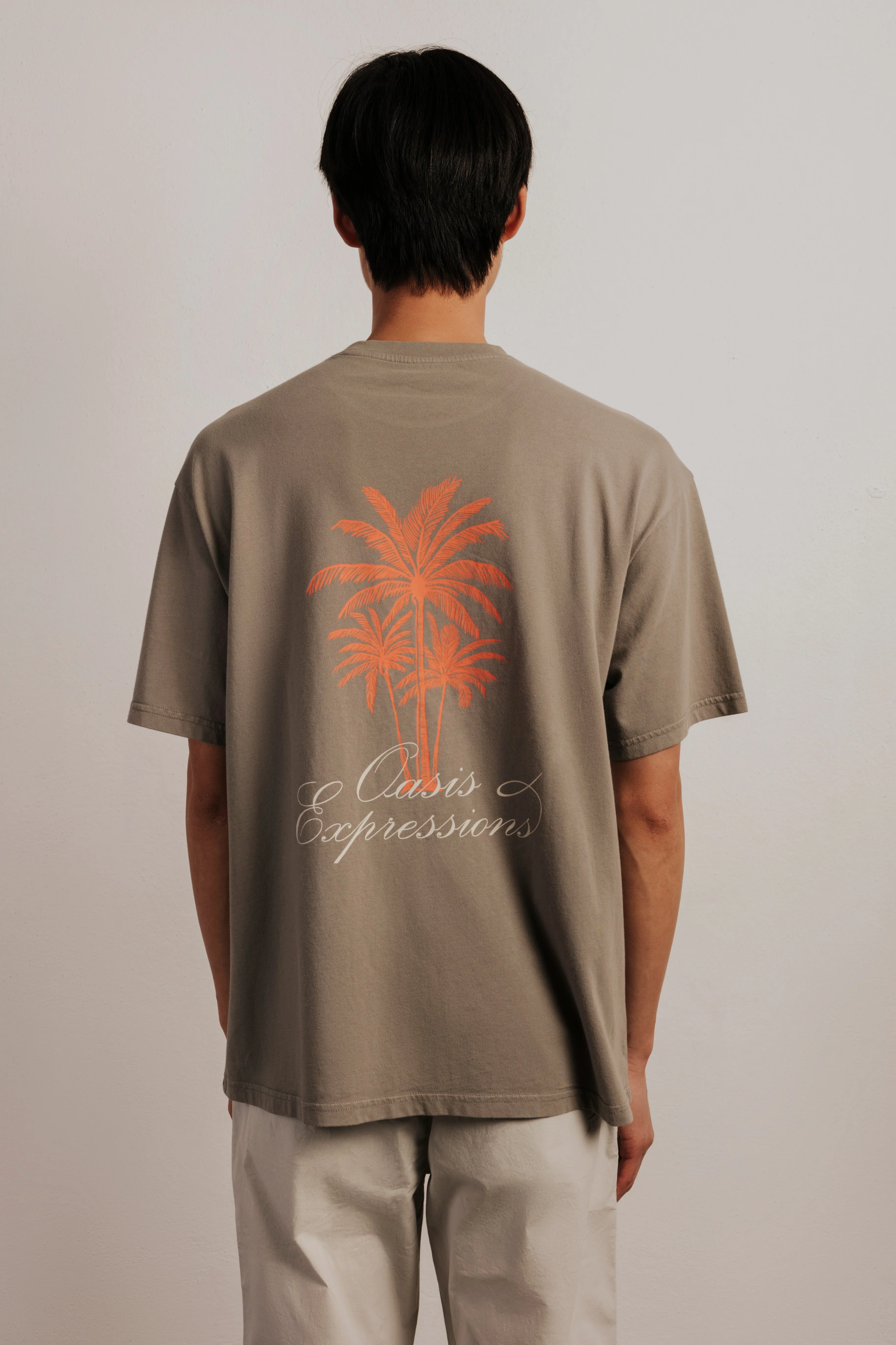 Camiseta oversize oasis