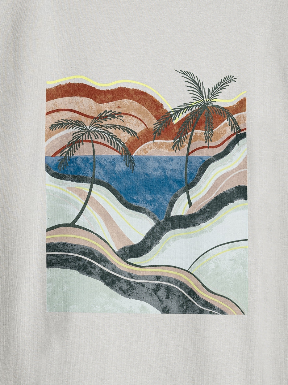 Camiseta confort paisaje palmeras - Image 6