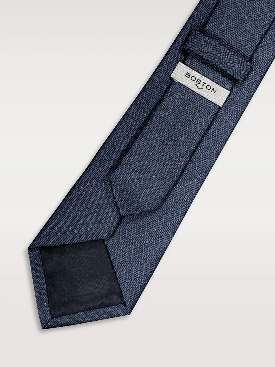Corbata lisa con estructura - Image 4