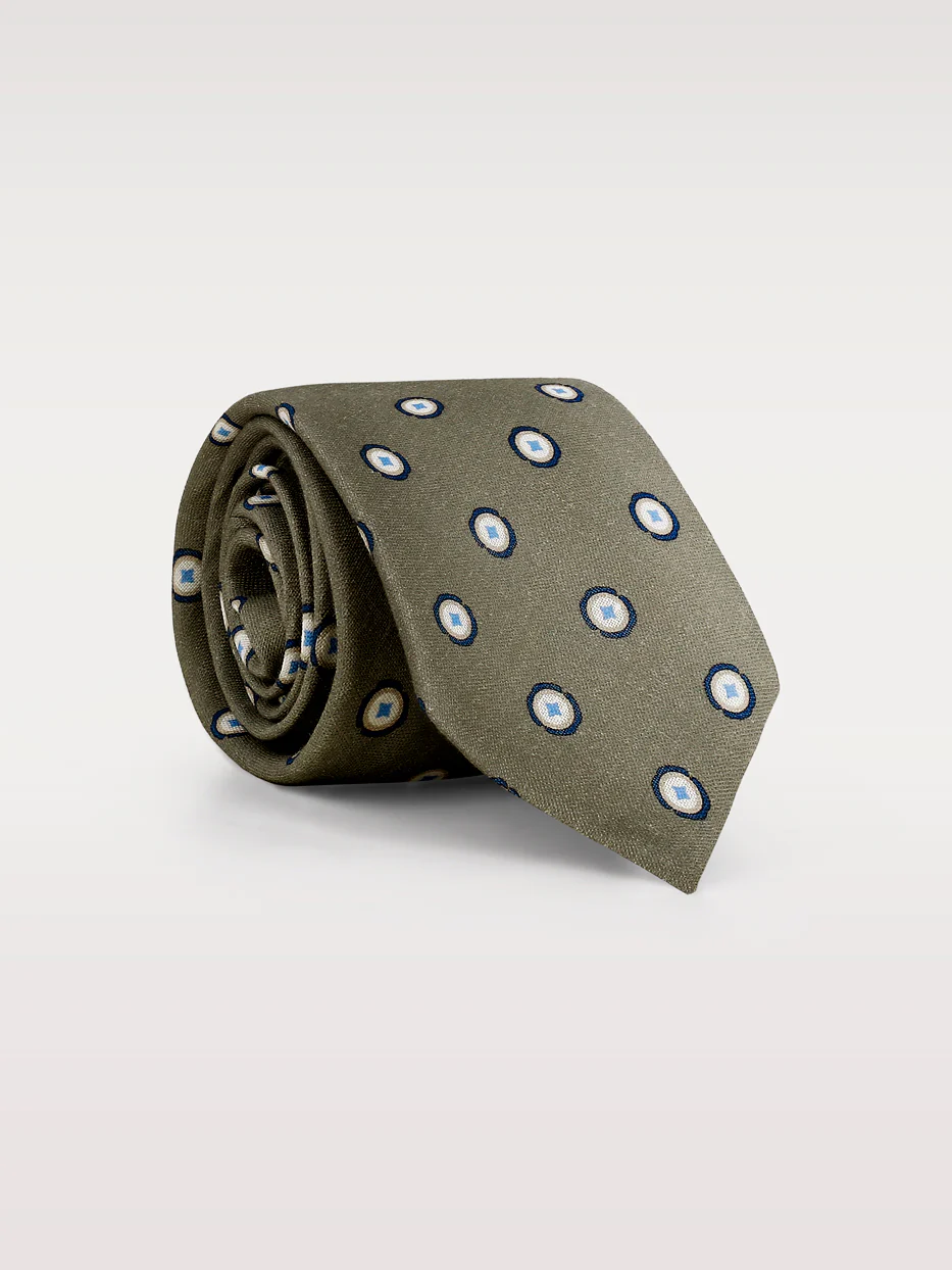 Corbata 100% lino