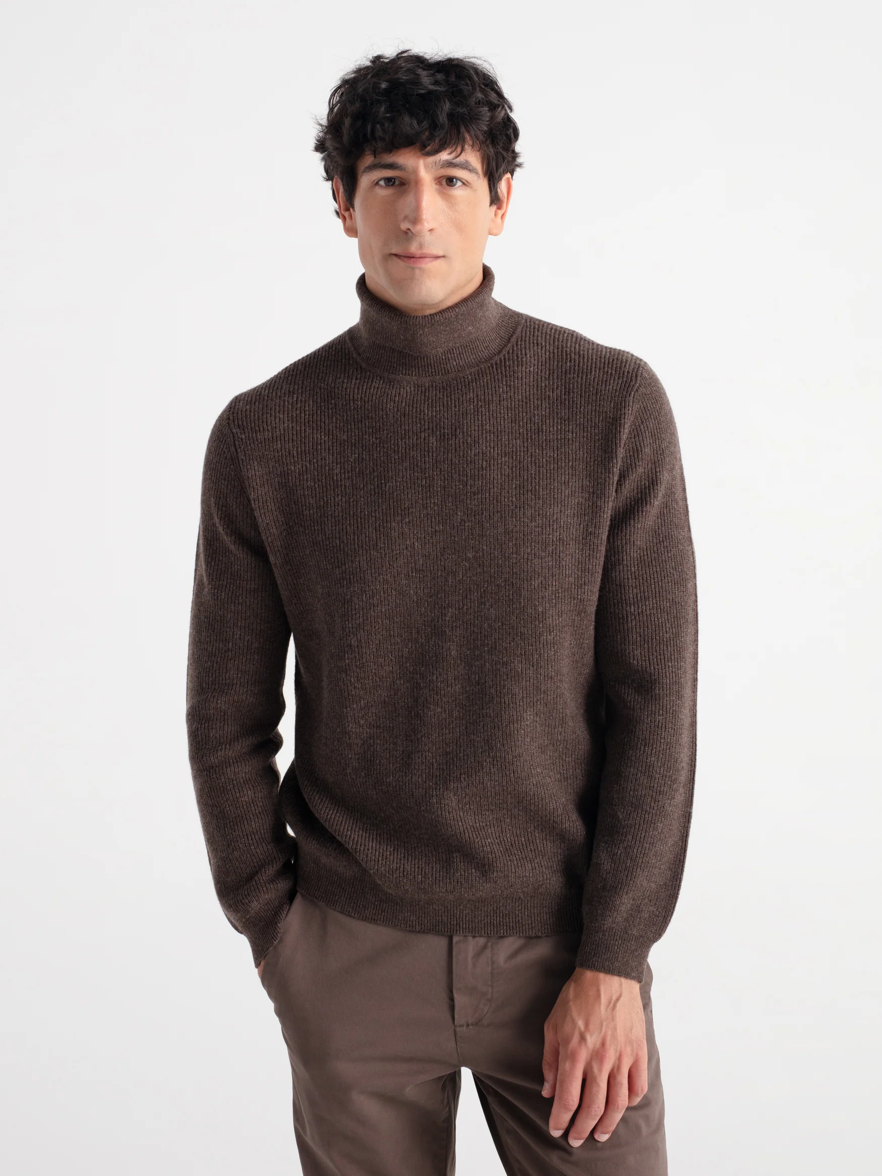Jersey cuello alto punto ingles - Image 3