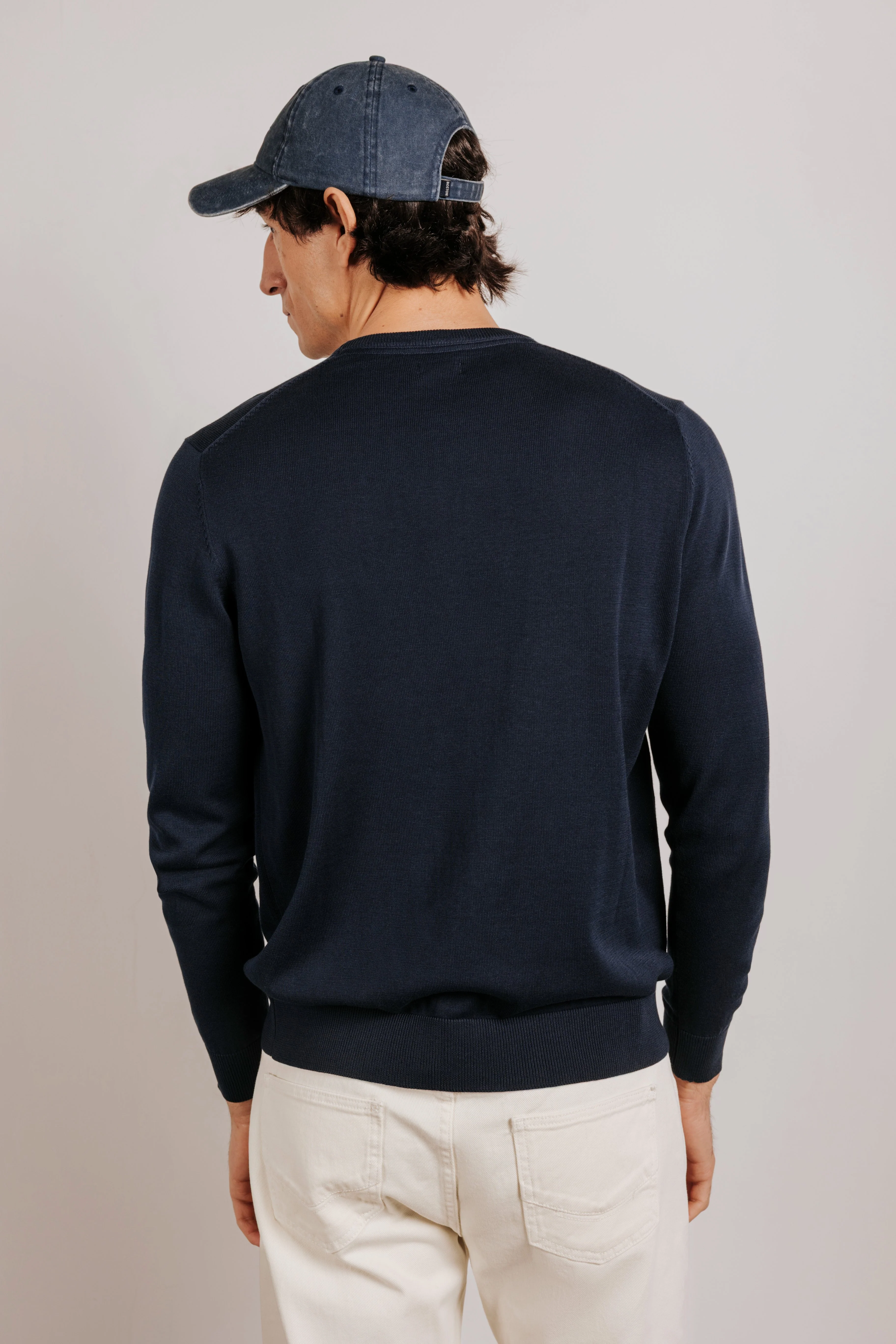 Jersey algodón cuello caja - Image 3