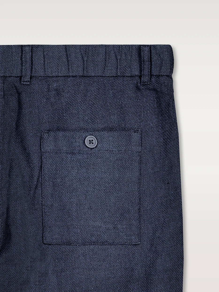 Pantalón straight chino lino smart - Image 3