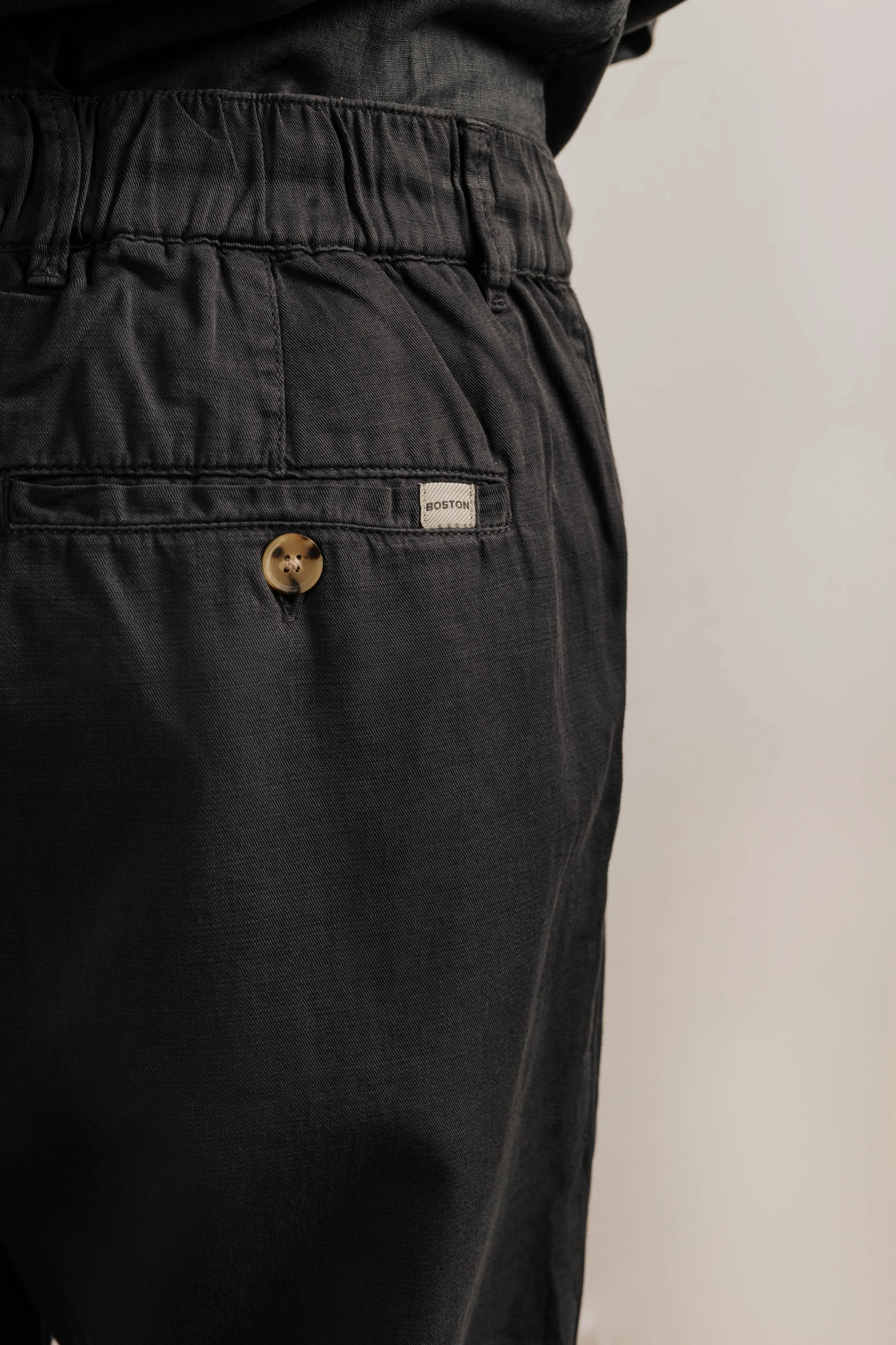 Pantalón con lino chino pinzas - Image 3