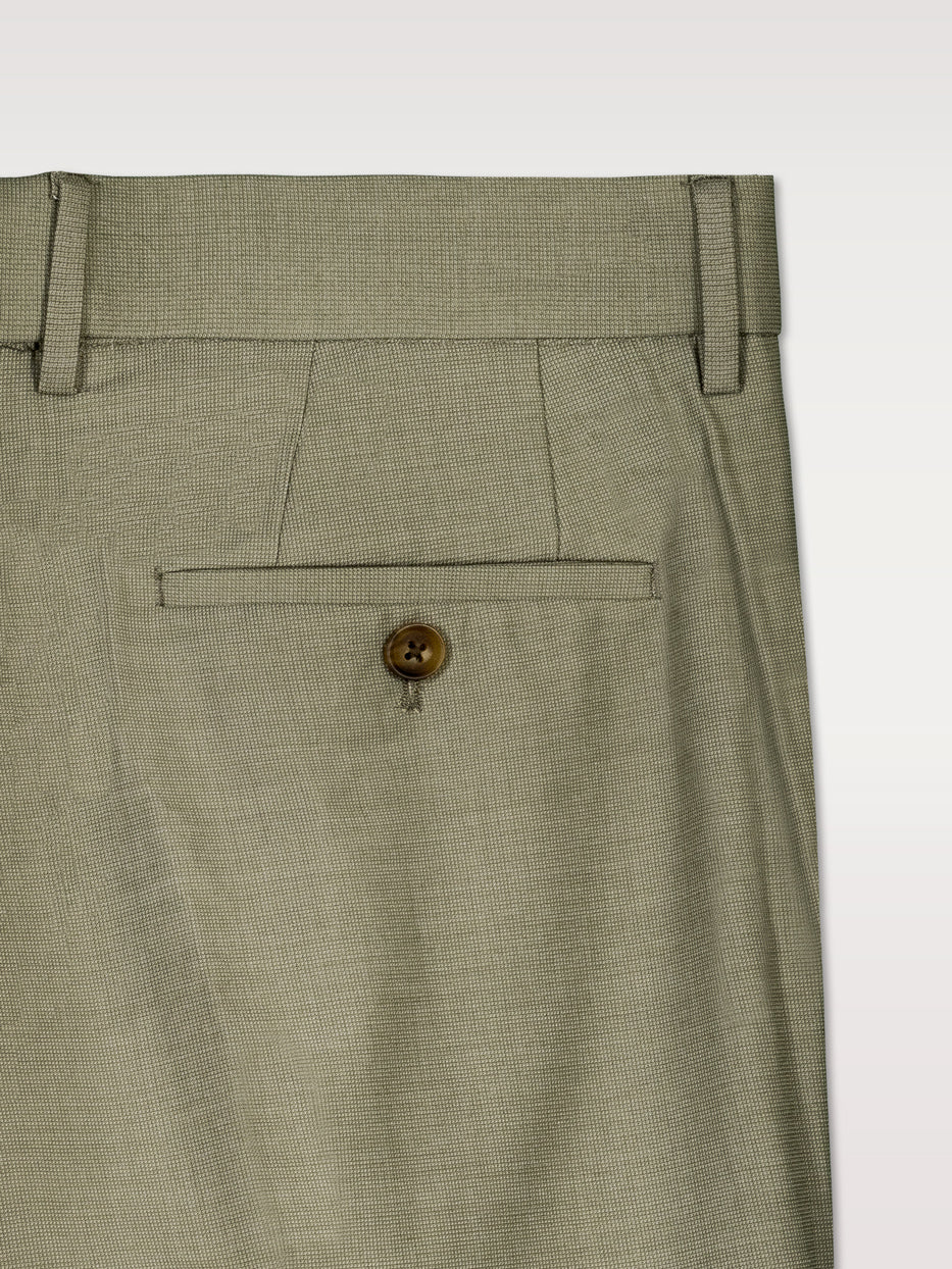 Pantalón de traje slim fit falso liso - Image 9
