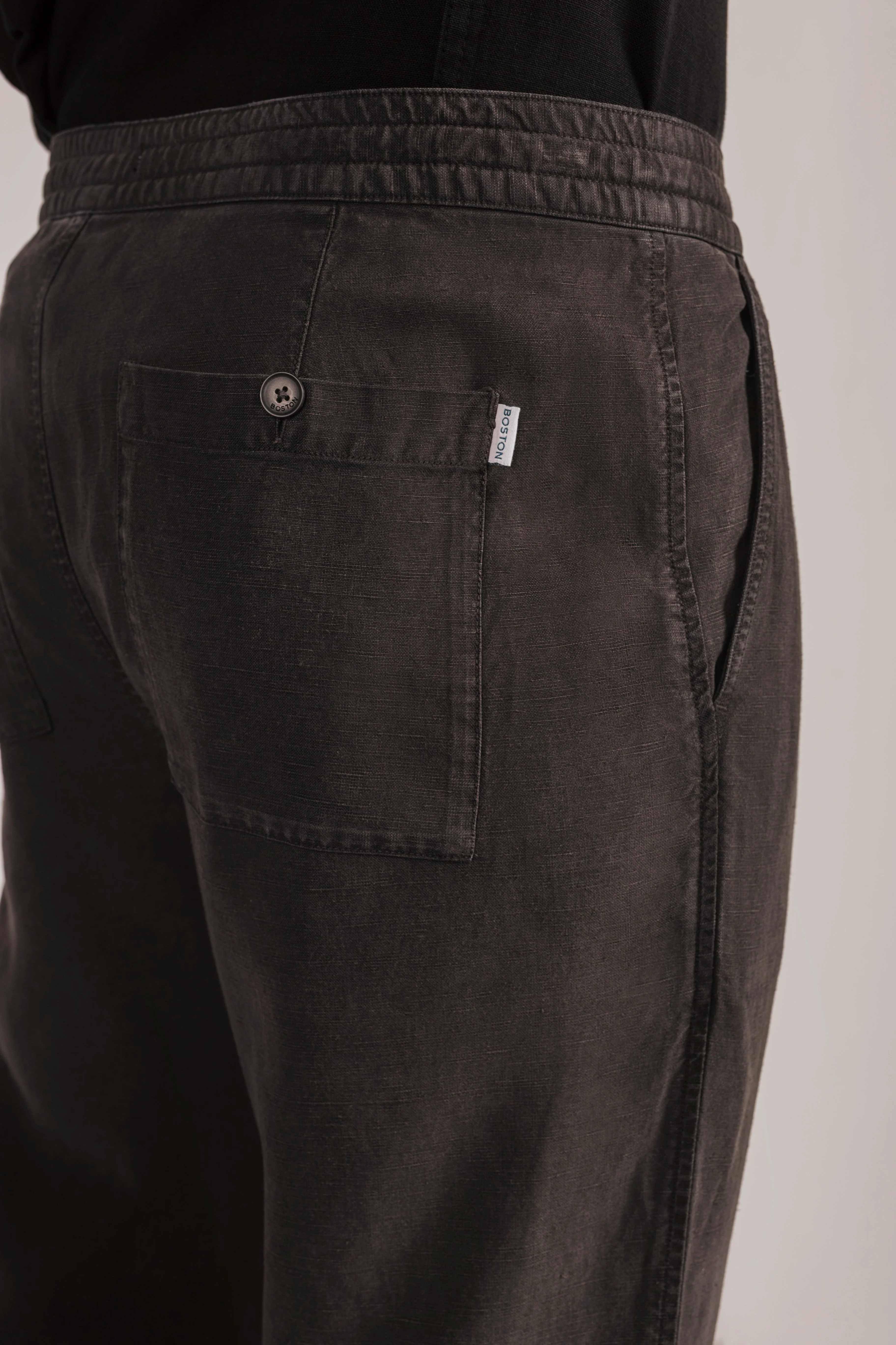 Pantalón lino recto - Image 3