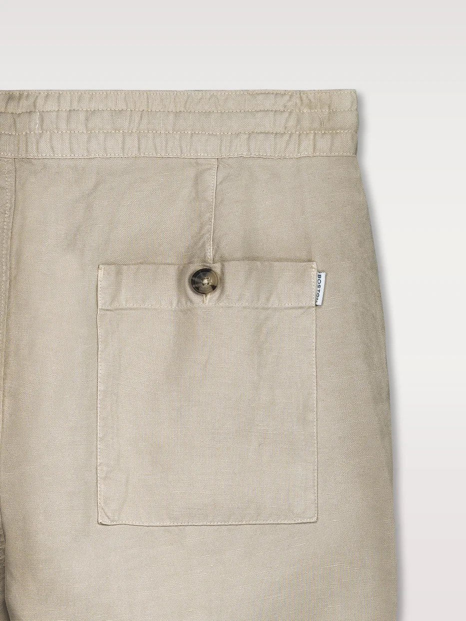 Pantalón lino recto - Image 3