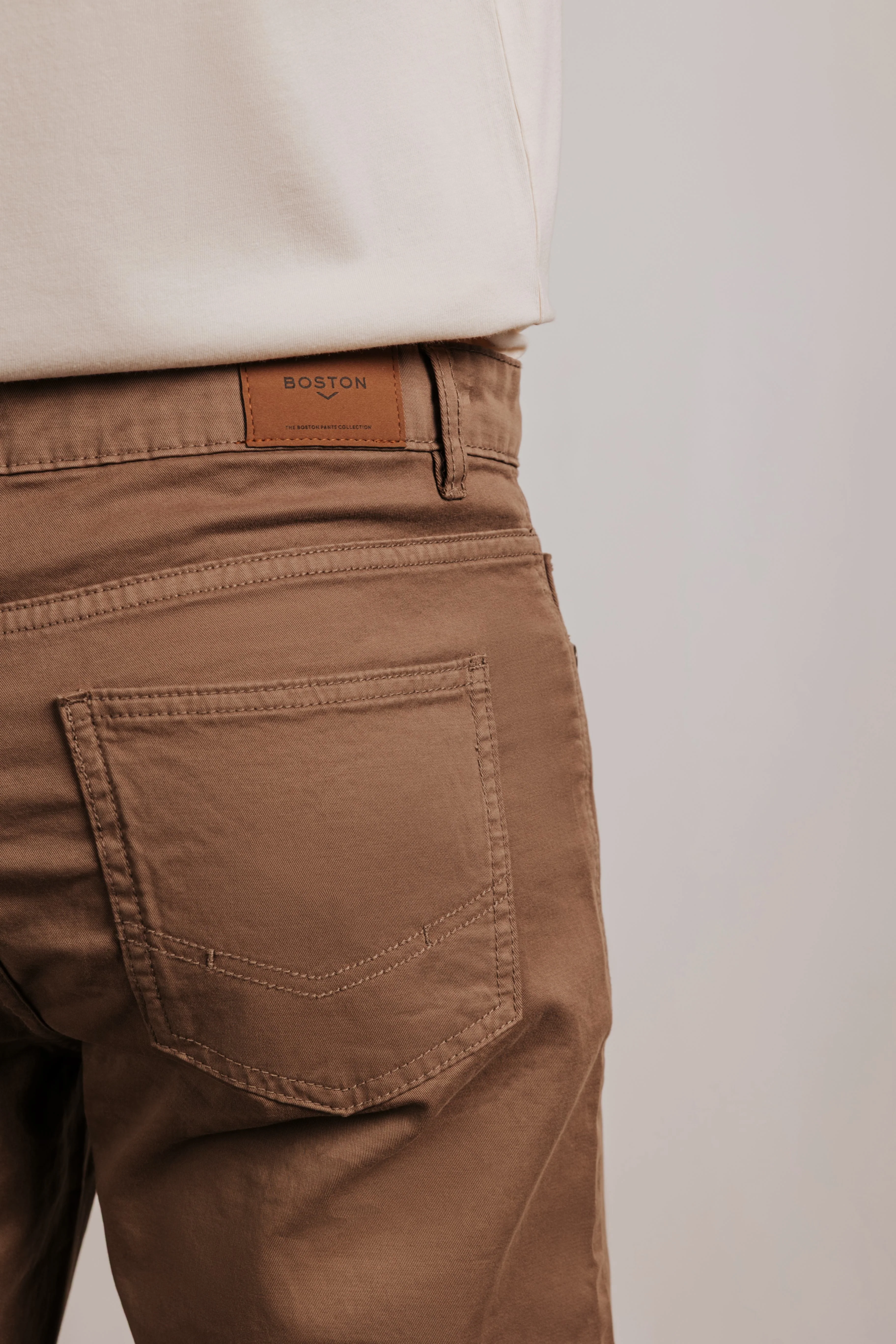 Pantalón slim fit sarga 5b - Image 3