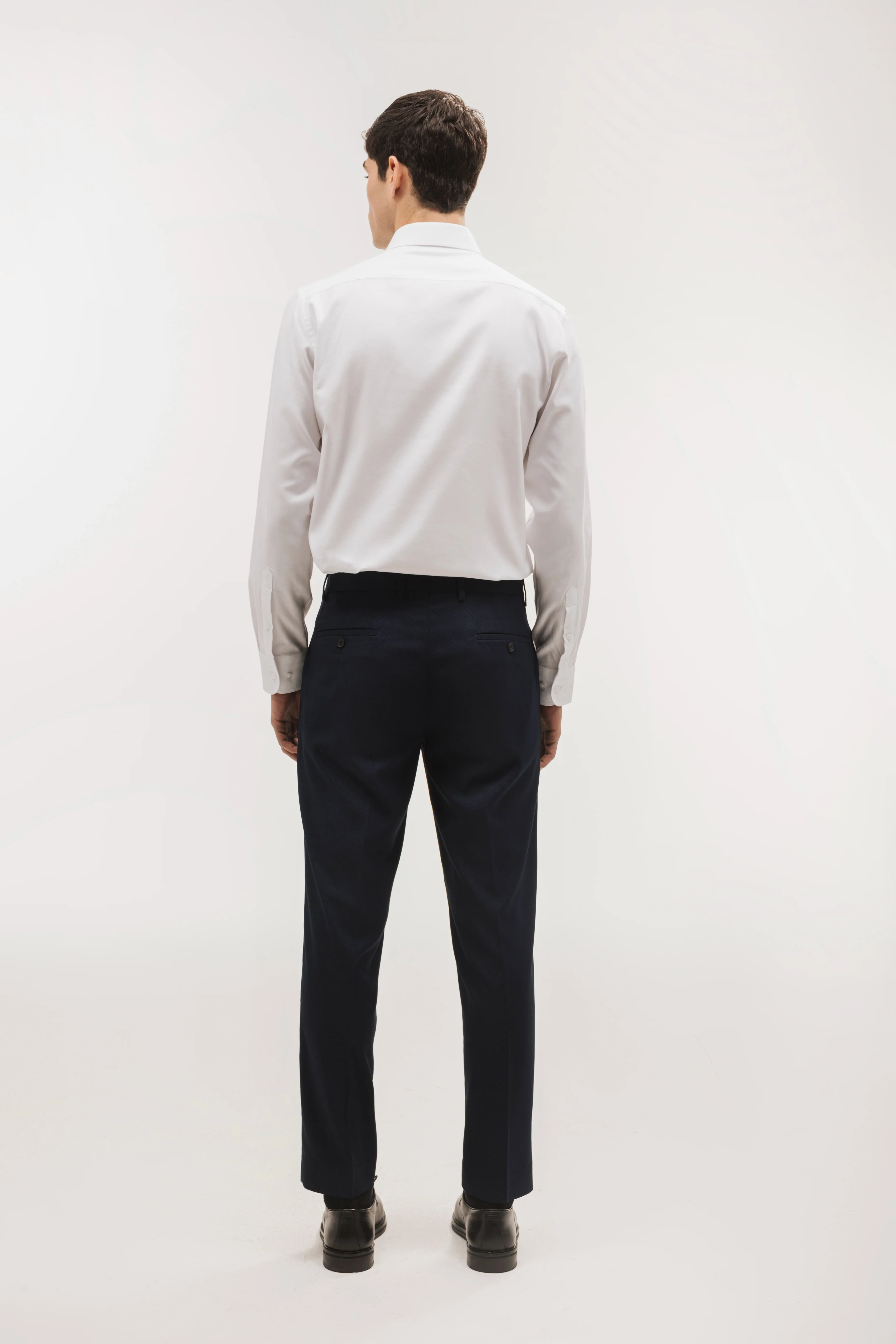 Pantalón traje slim fit falso liso - Image 4