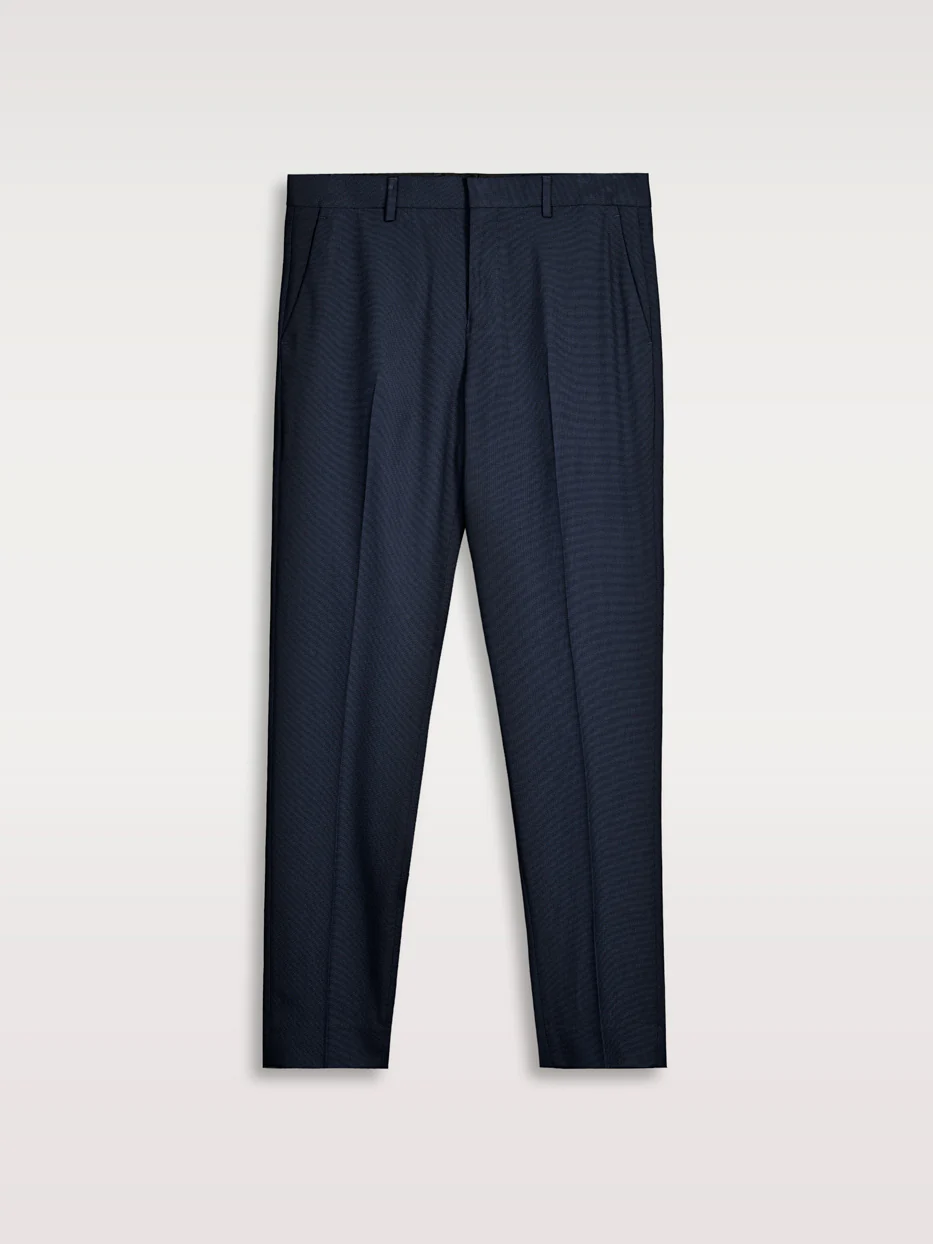 Pantalón traje slim fit falso liso - Image 6