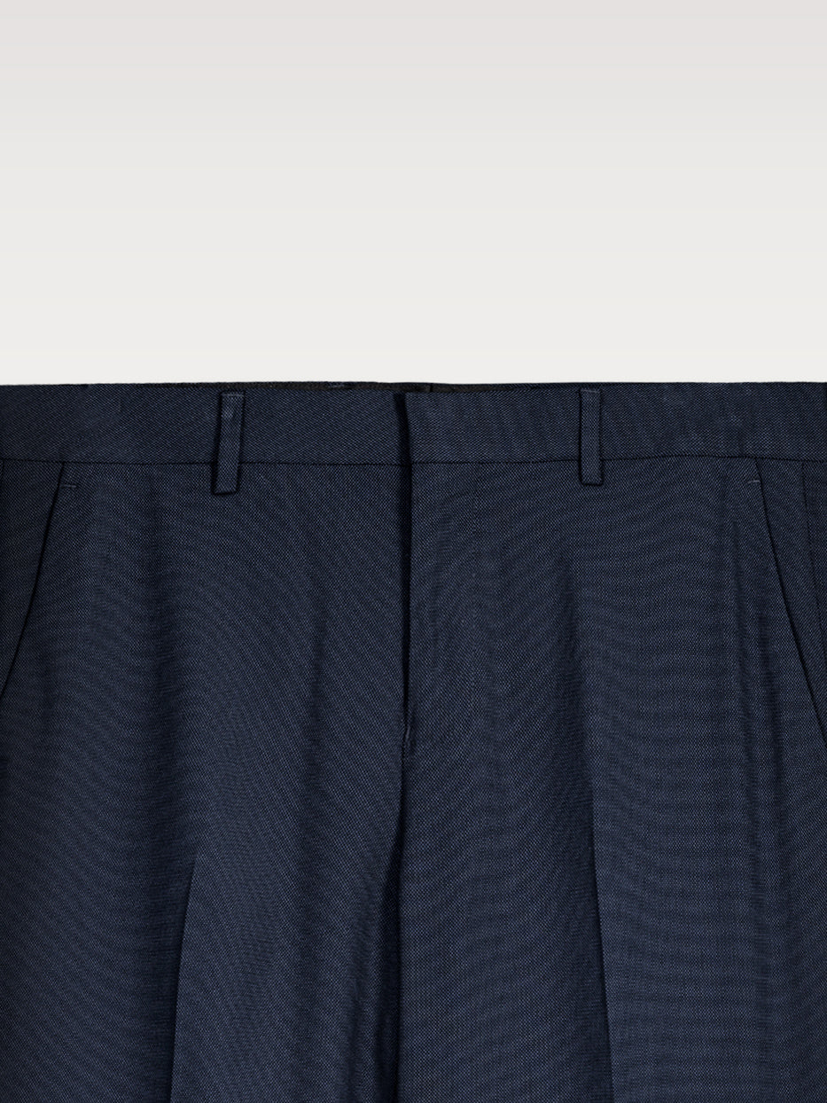 Pantalón traje slim fit falso liso - Image 7