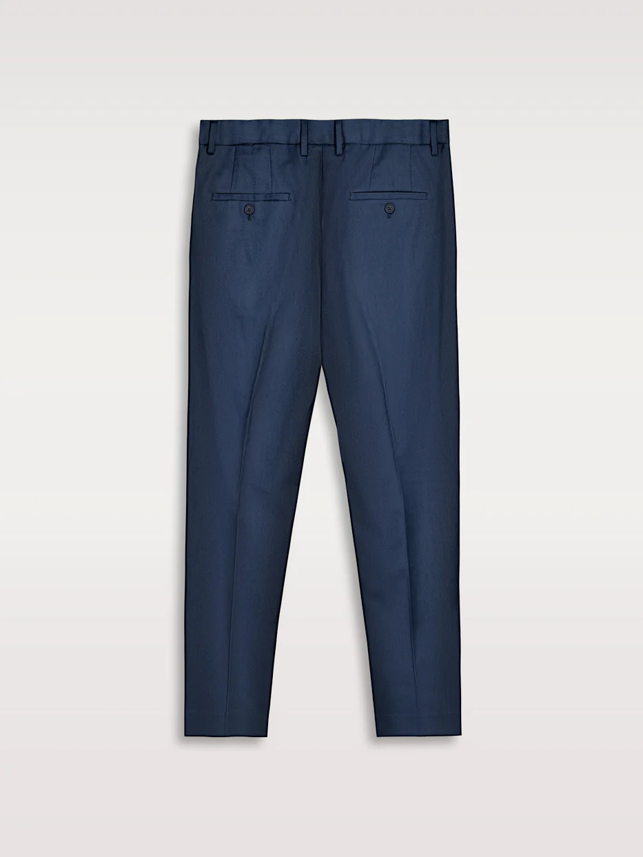 Pantalón traje slim fit falso liso - Image 9