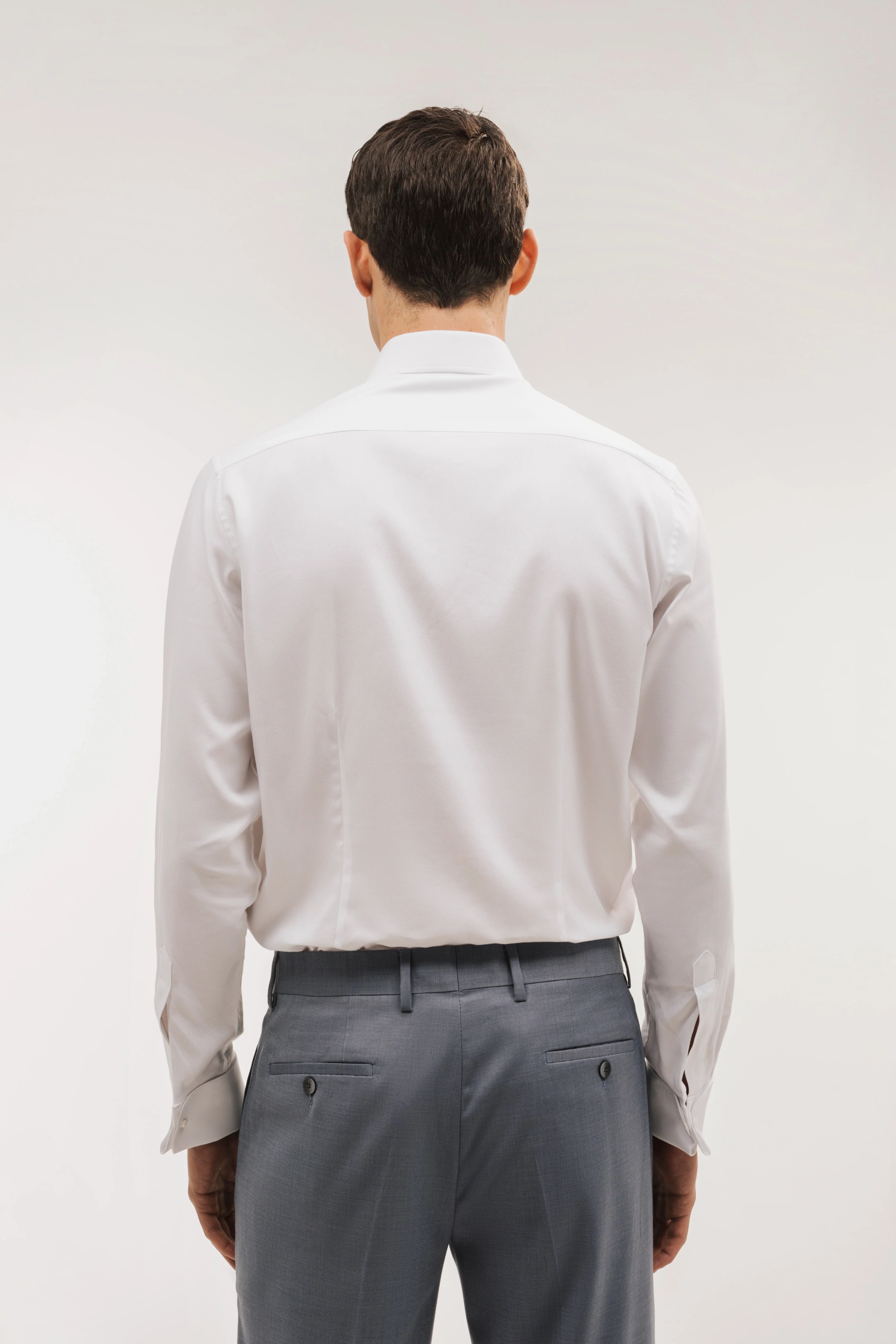 Pantalon traje falso liso - Image 7