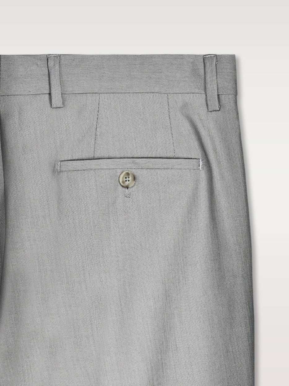Pantalón traje slim fit falso liso - Image 7