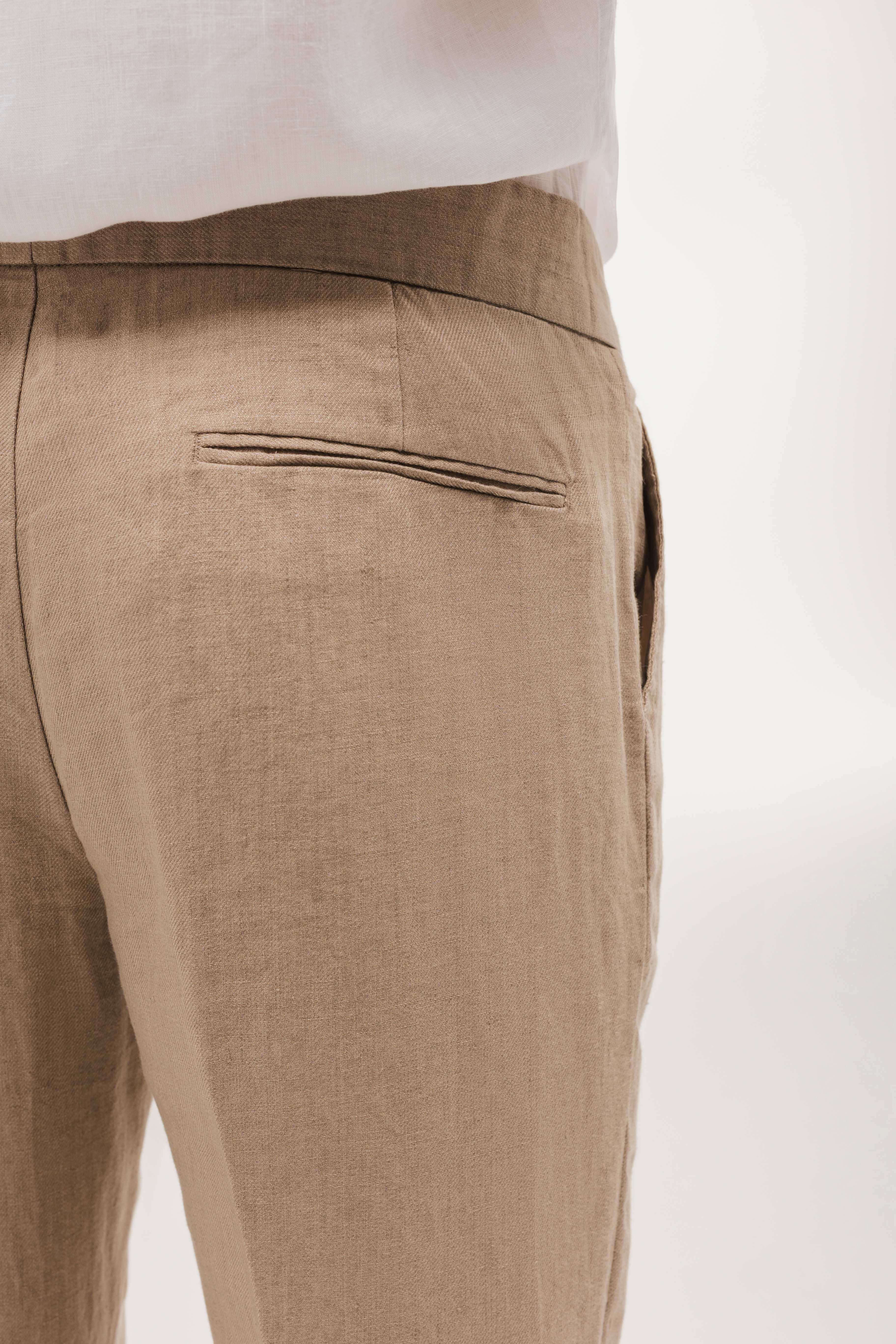 Pantalón traje 100% lino - Image 4