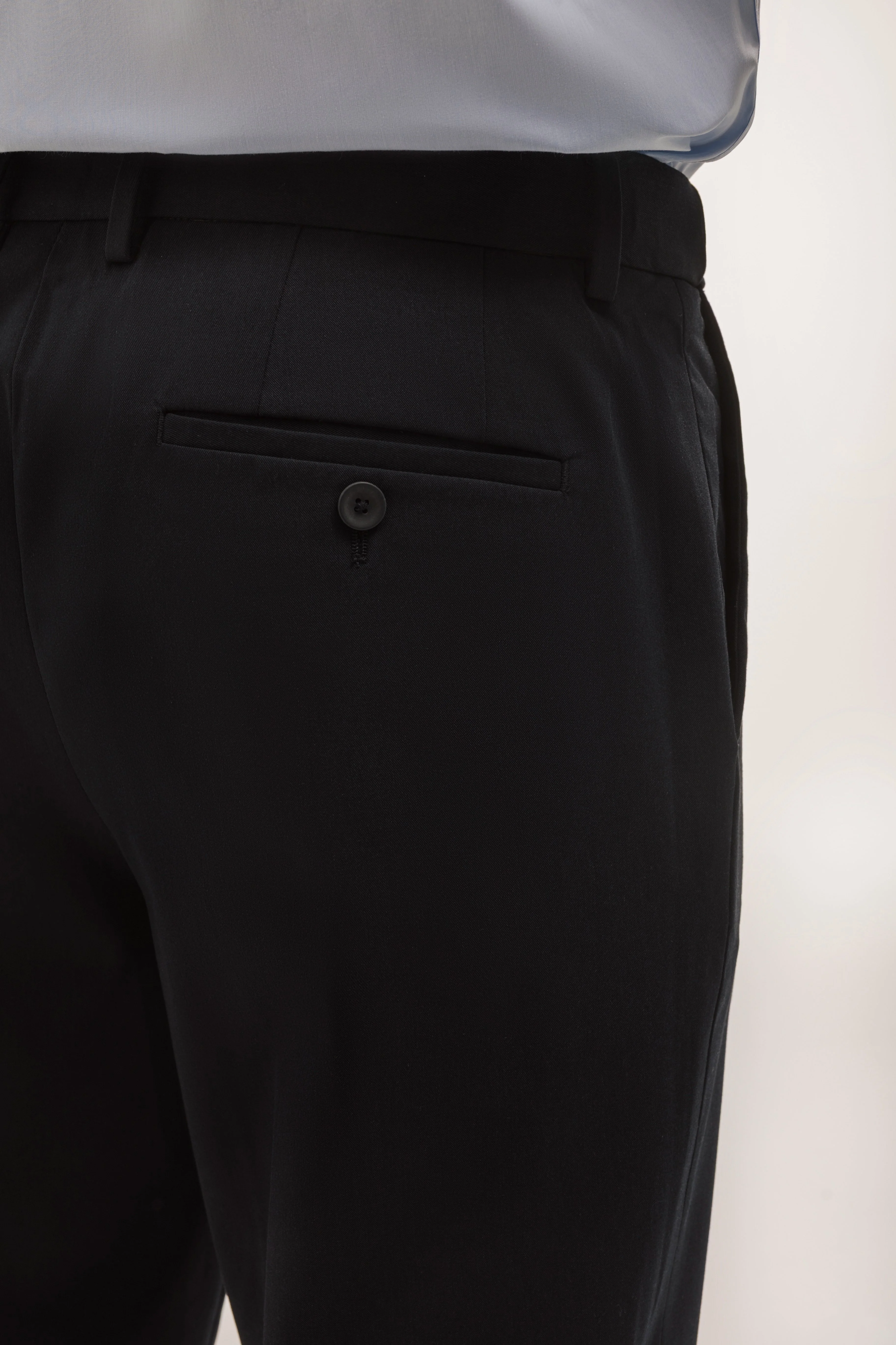 Pantalón traje slim fit liso - Image 3