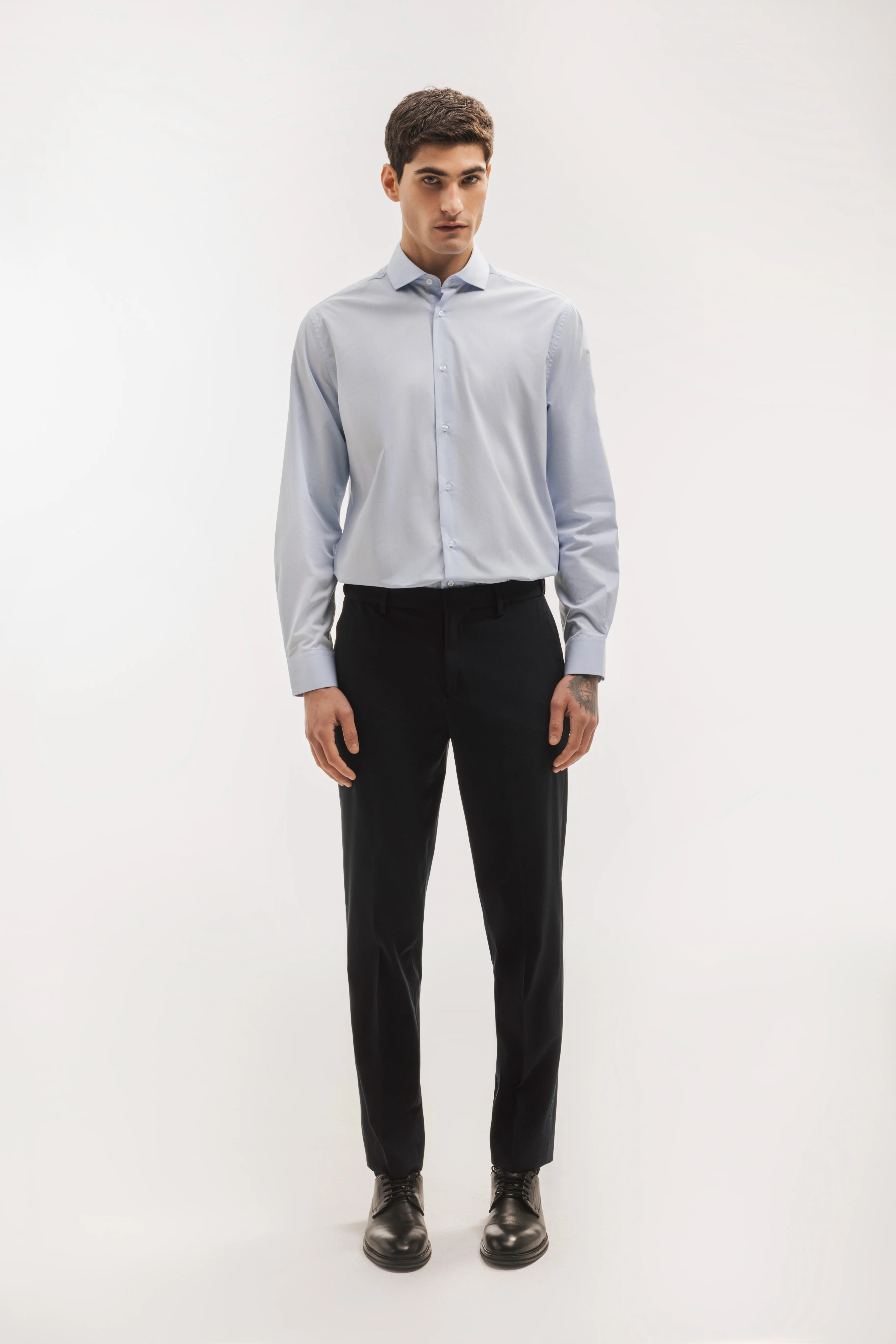 Pantalón traje slim fit liso - Image 5