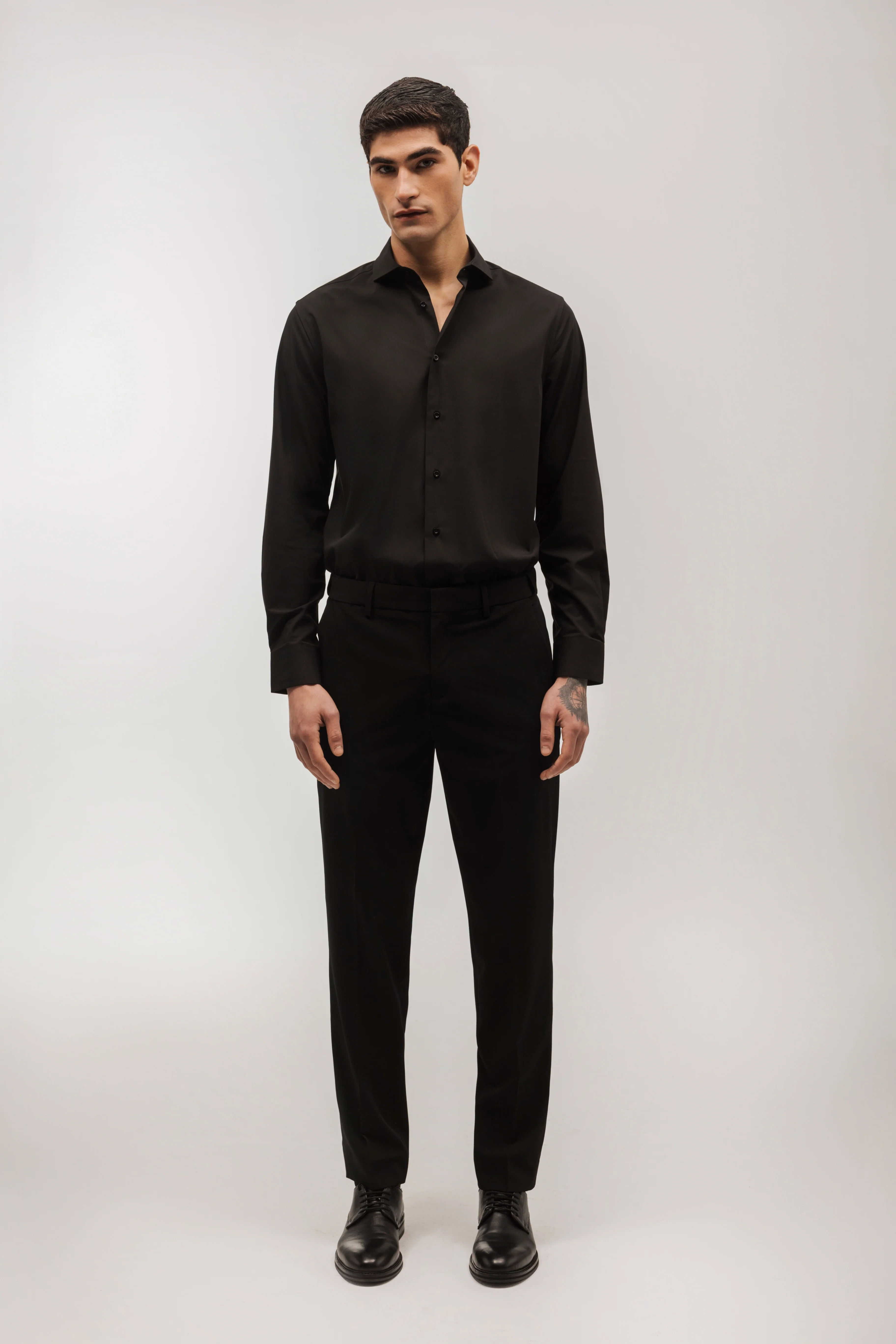 Pantalón traje slim fit liso - Image 5