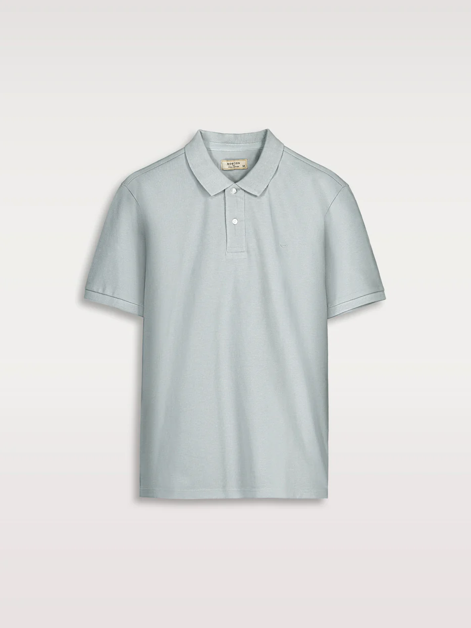 Polo algodón esencial manga corta - Image 3