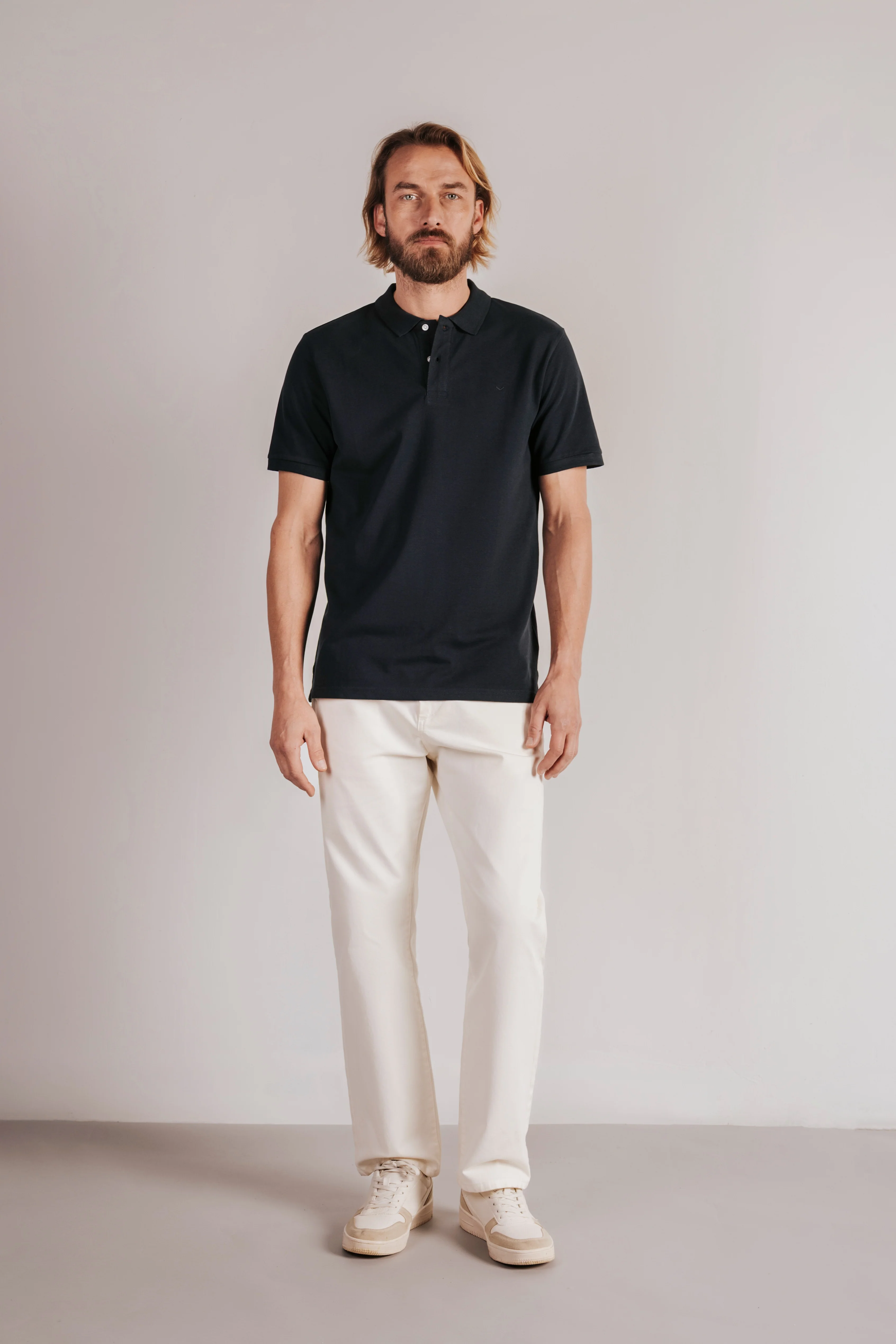 Polo algodón esencial manga corta - Image 6