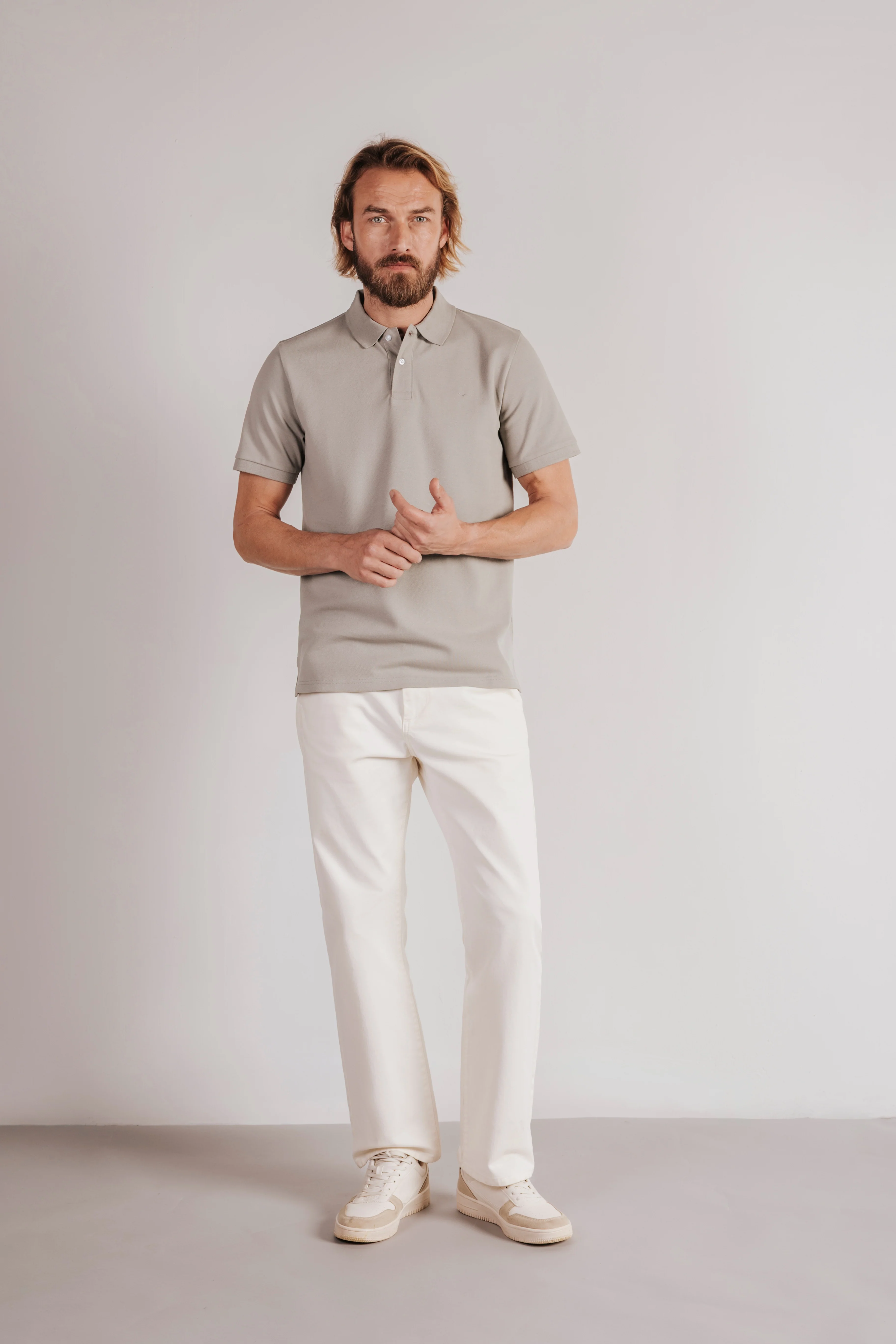 Polo algodón esencial manga corta - Image 7