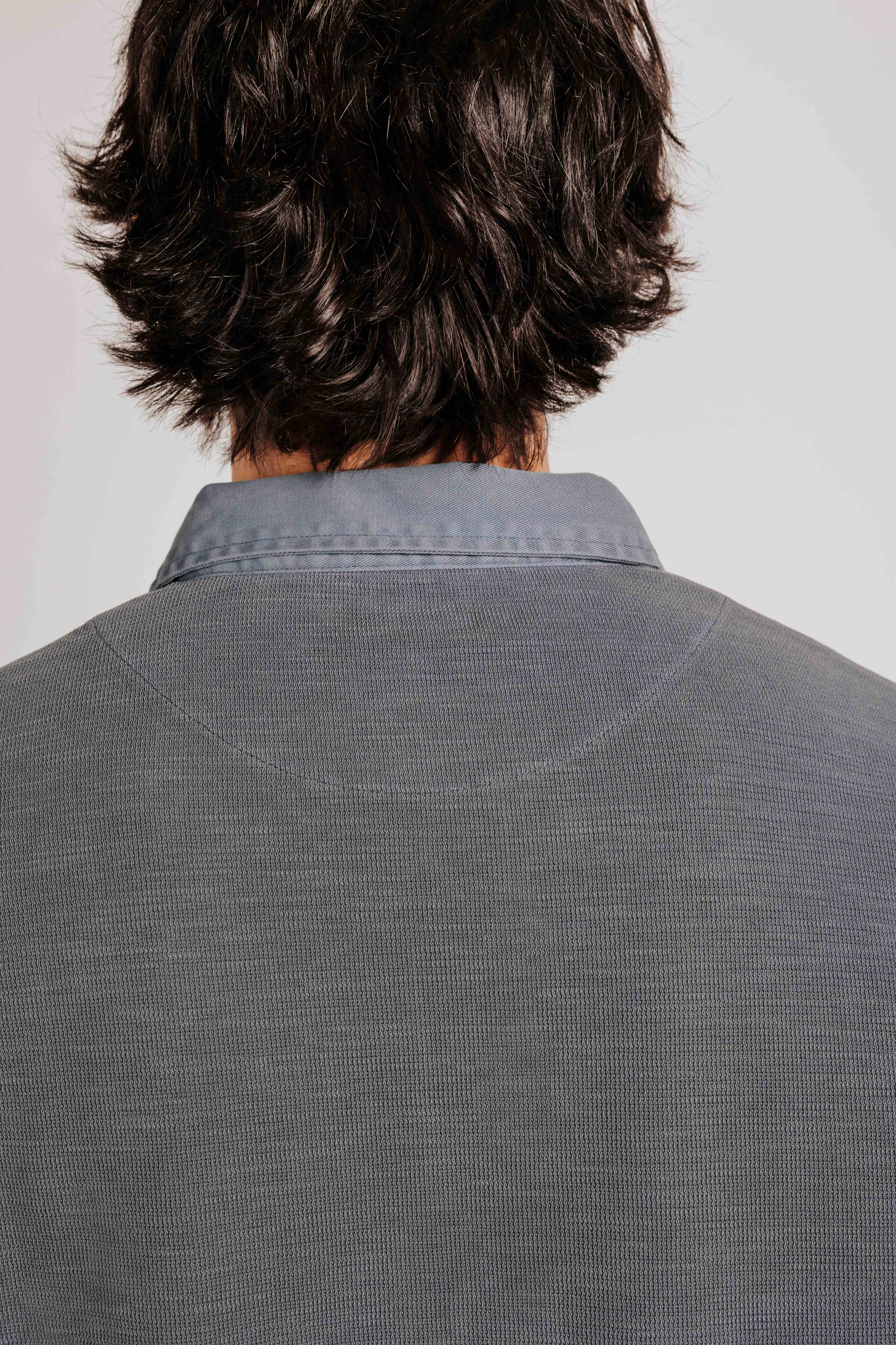 Polo oversize algodón con estructura - Image 3