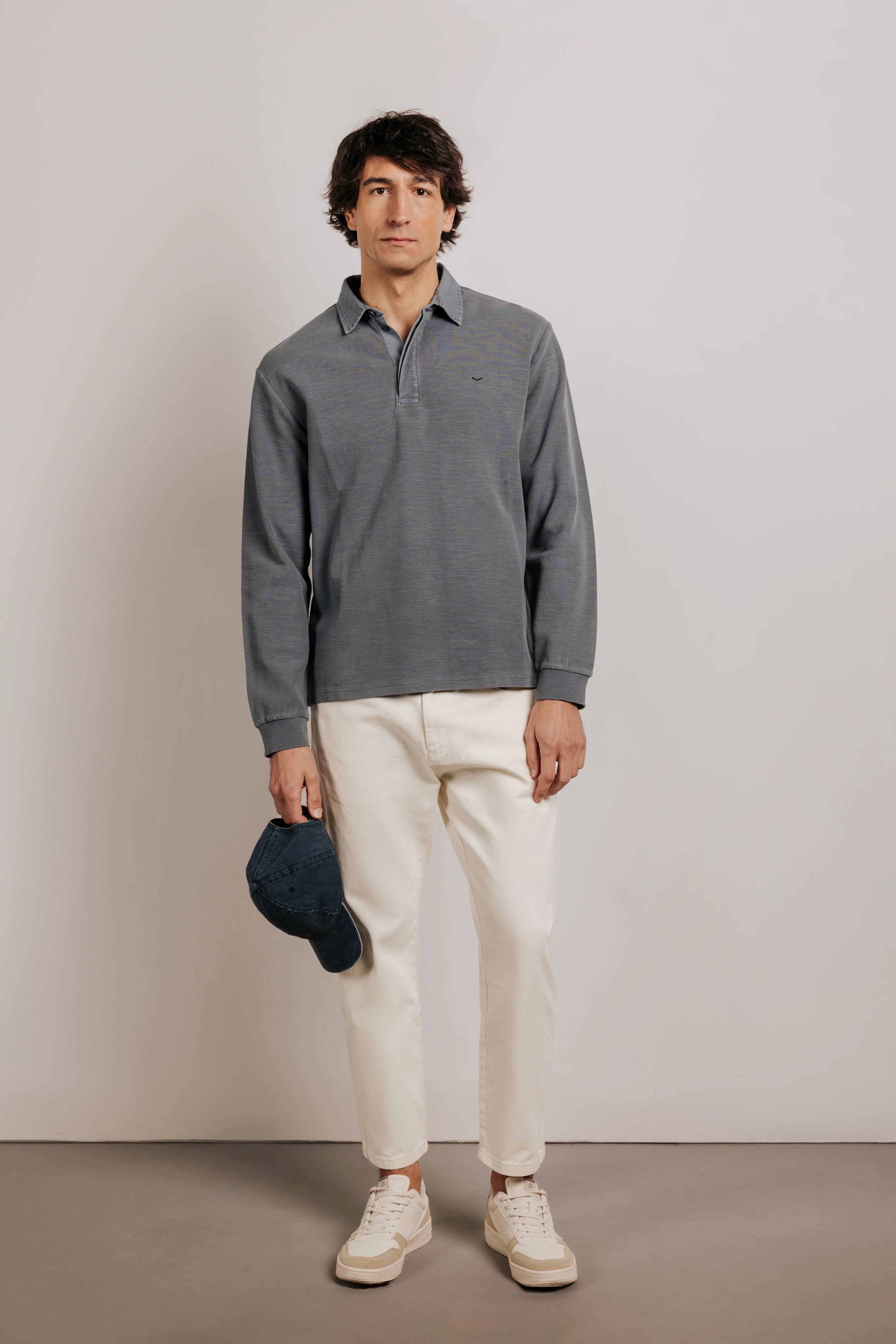 Polo oversize algodón con estructura - Image 5