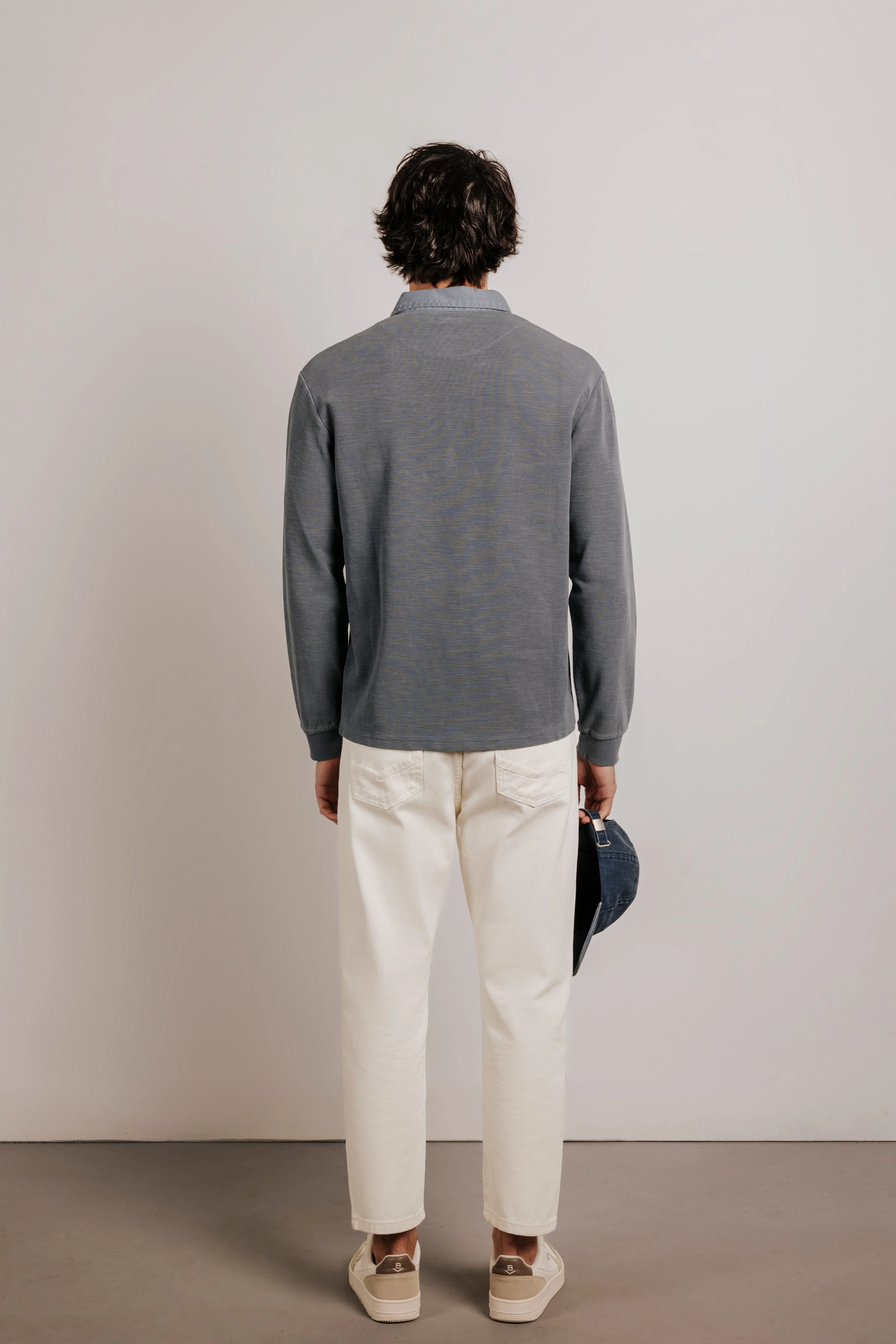 Polo oversize algodón con estructura - Image 6