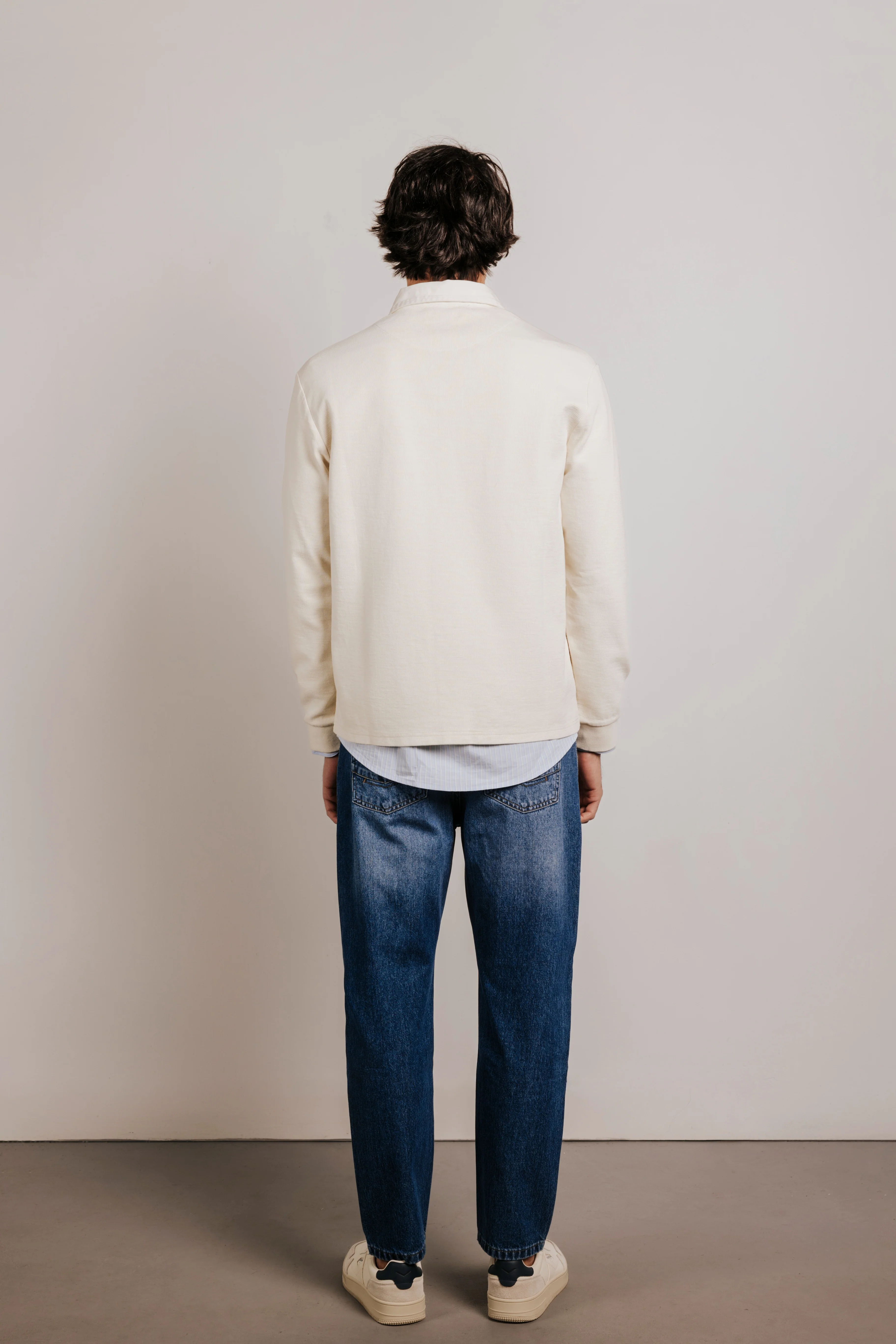 Polo oversize algodón con estructura - Image 5