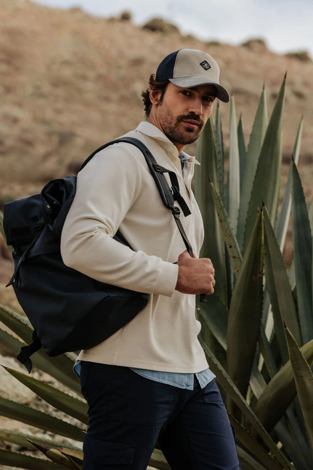 Polo oversize algodón con estructura - Image 6