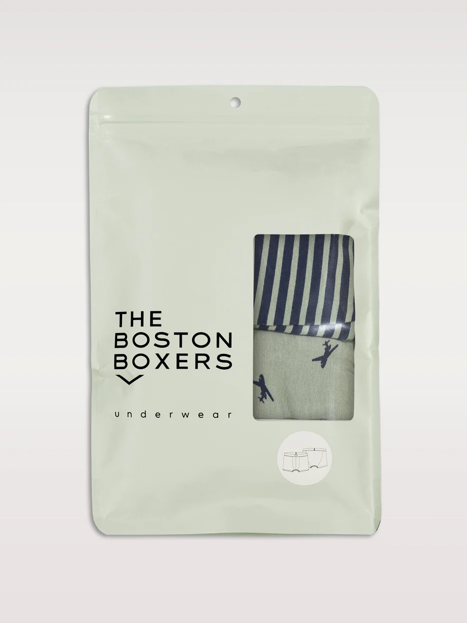 Set boxer estampado/rayas - Image 4