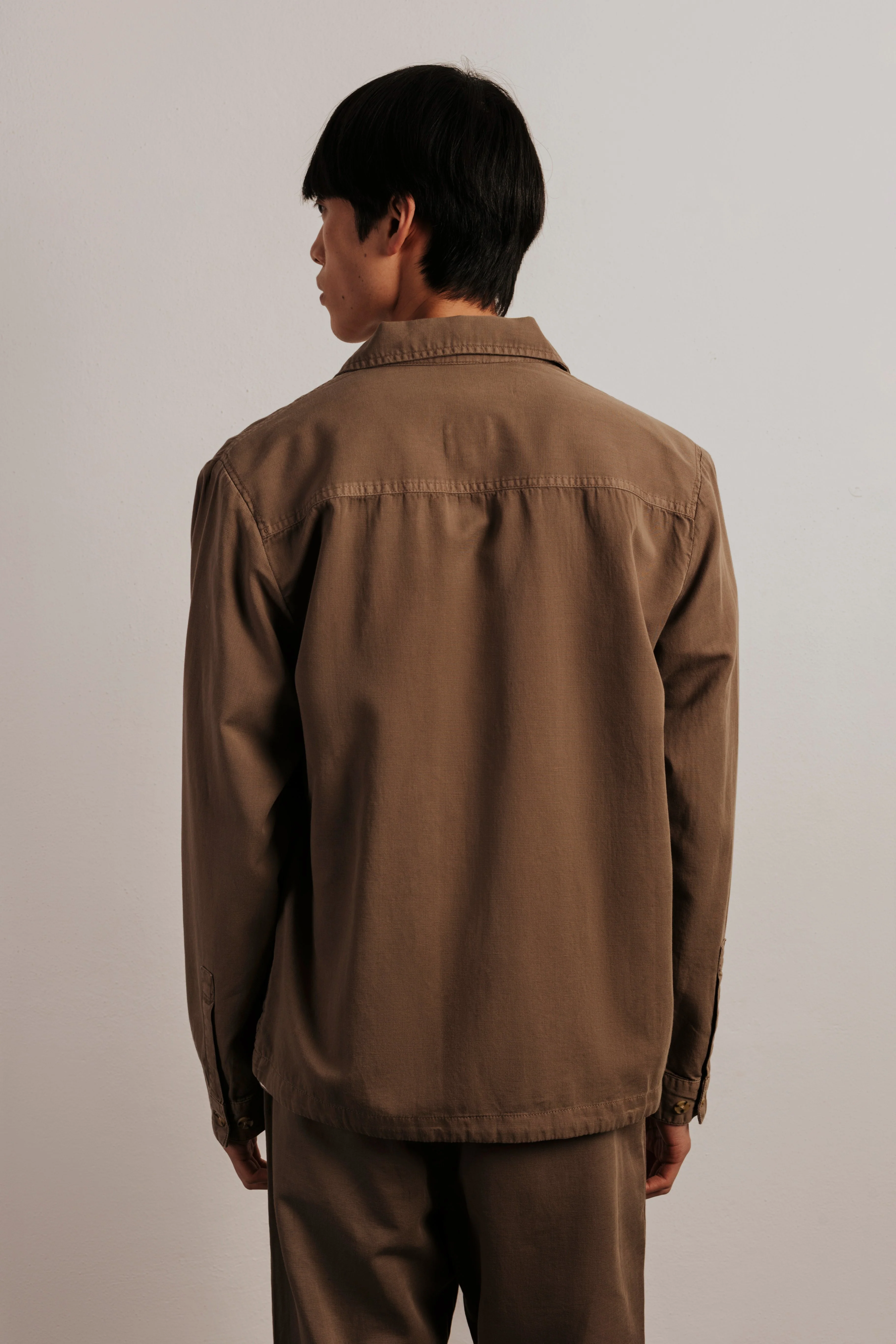 Sobrecamisa de lino - Image 3