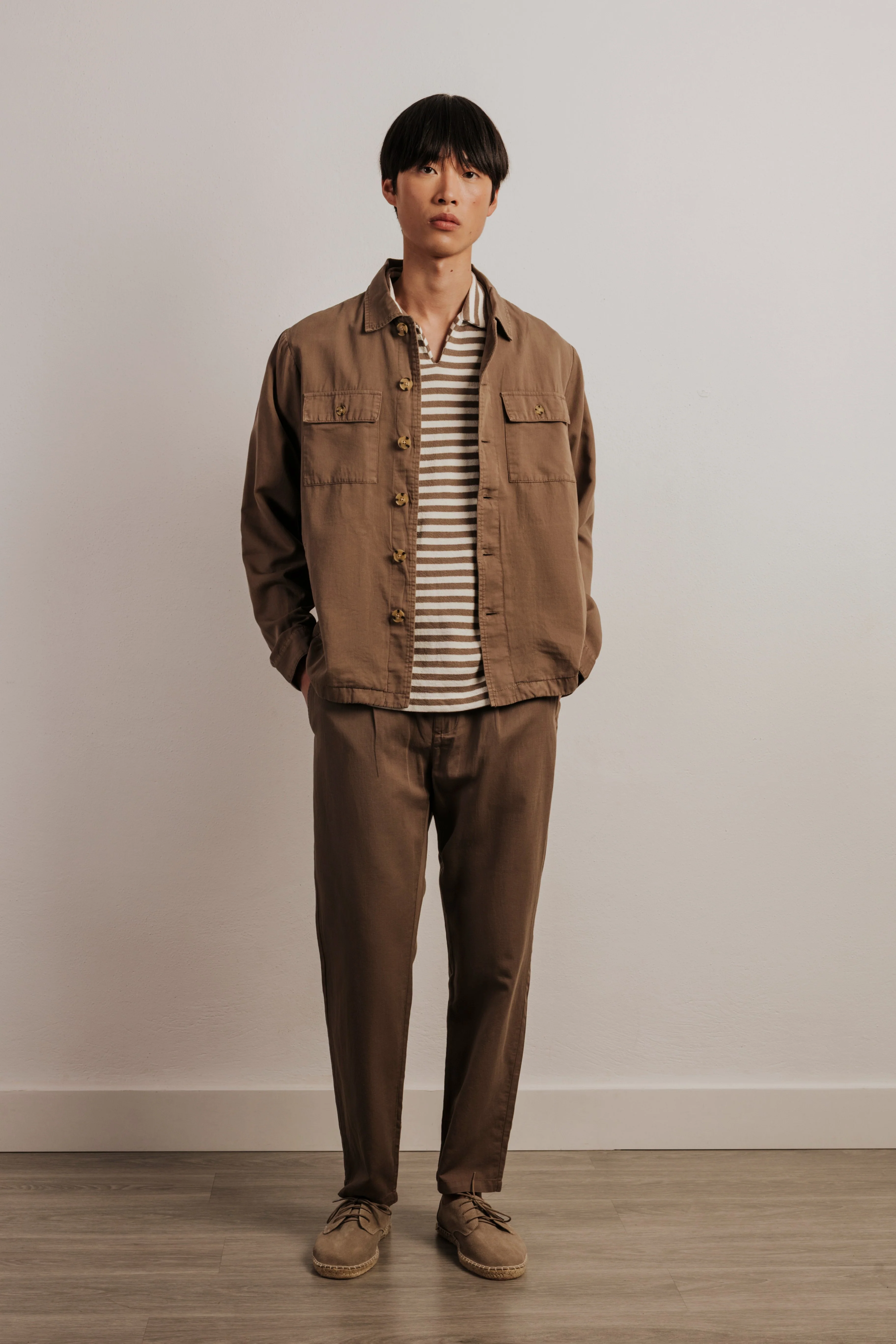 Sobrecamisa de lino - Image 4