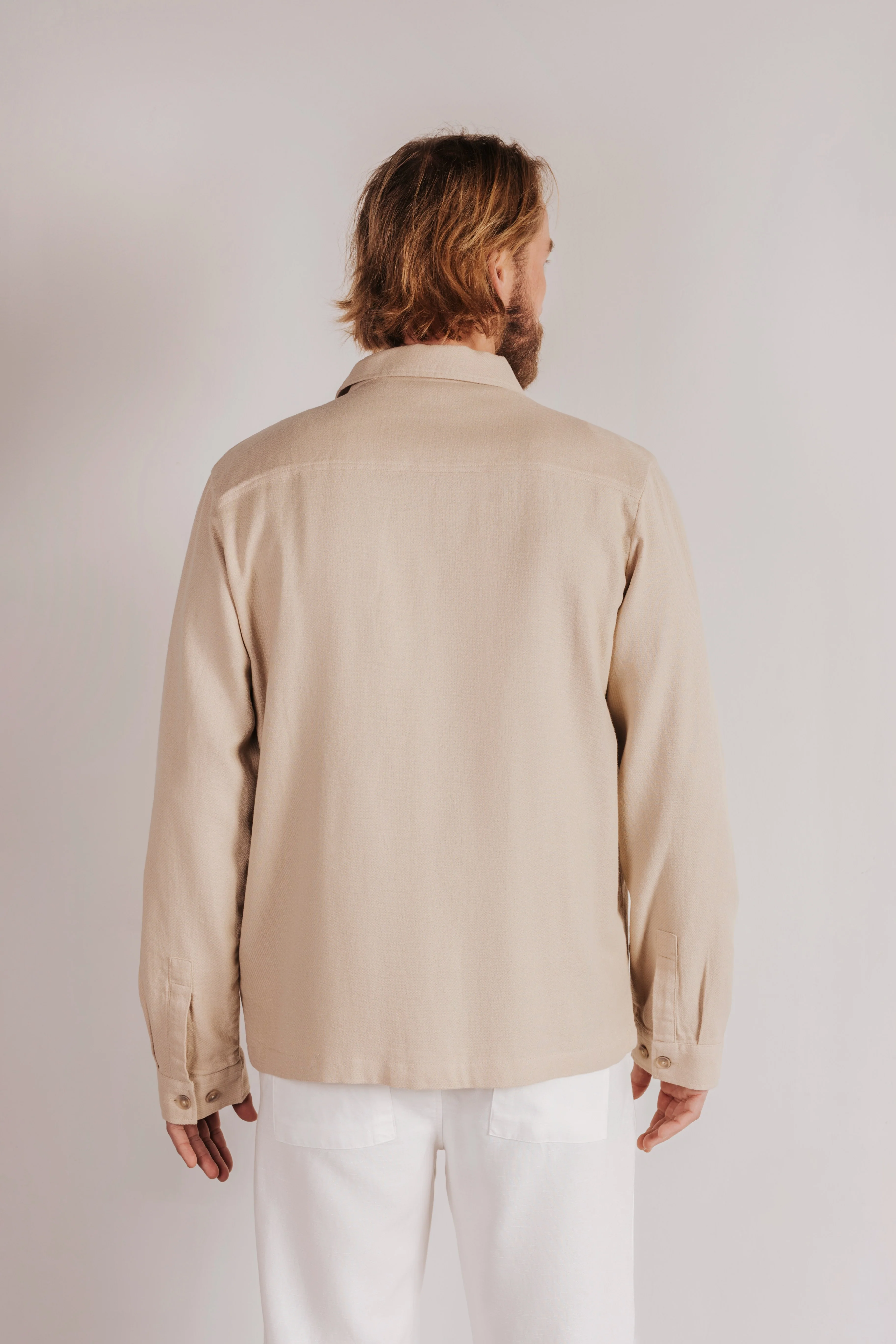 Sobrecamisa de lino - Image 3