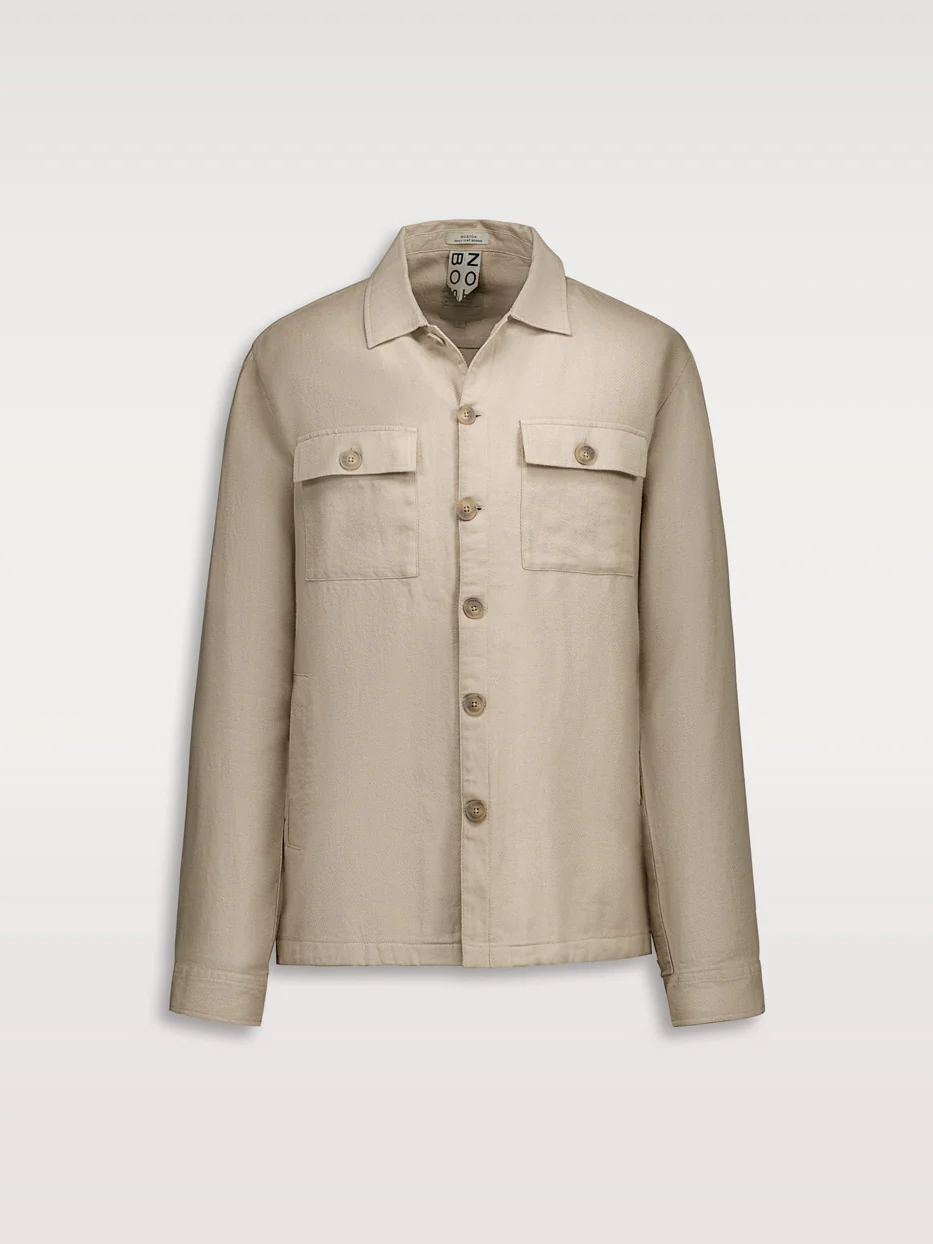 Sobrecamisa de lino - Image 5