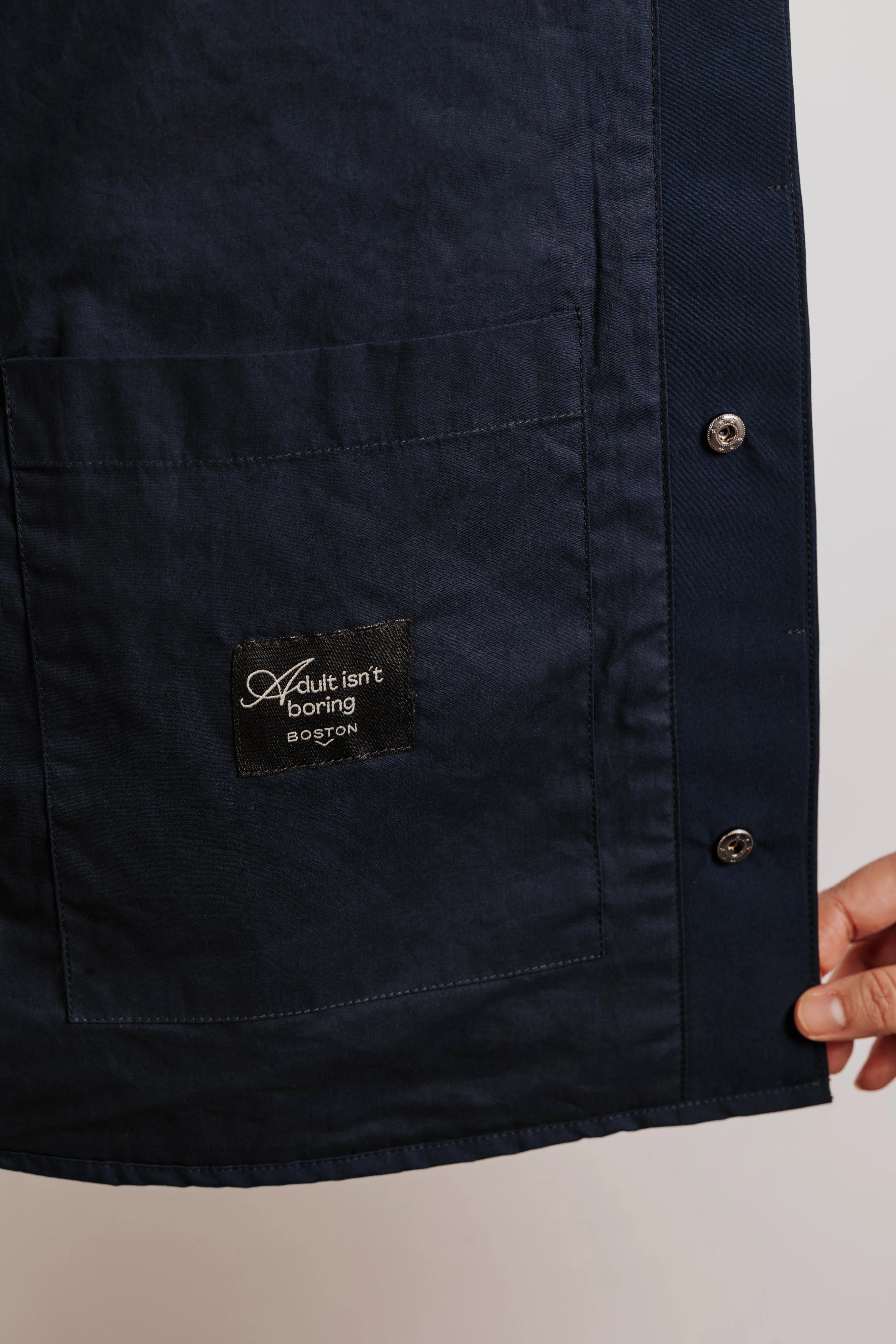 Sobrecamisa tejido gabardina - Image 3