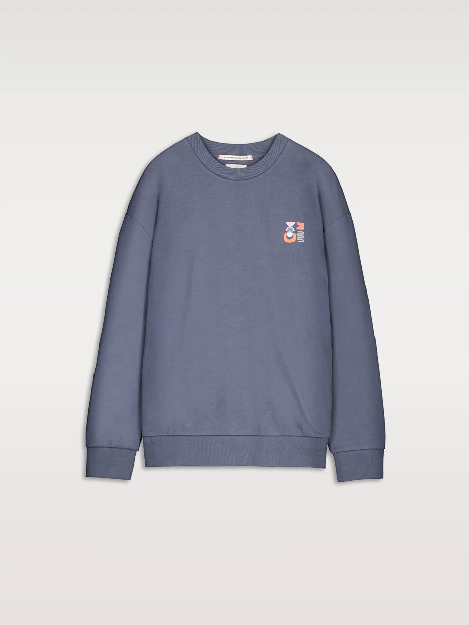 Sudadera oversize print abstracto - Image 2