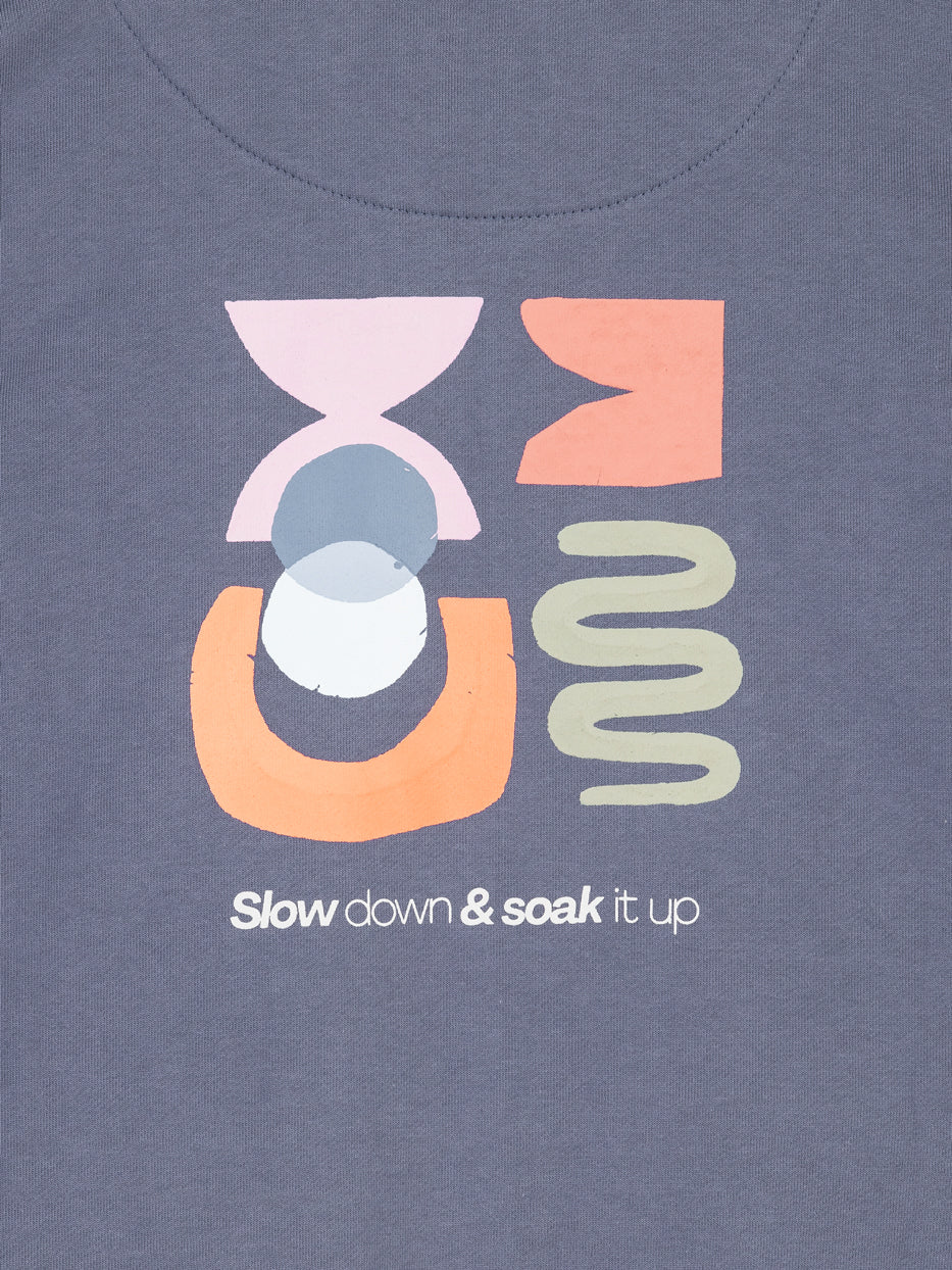 Sudadera oversize print abstracto - Image 4